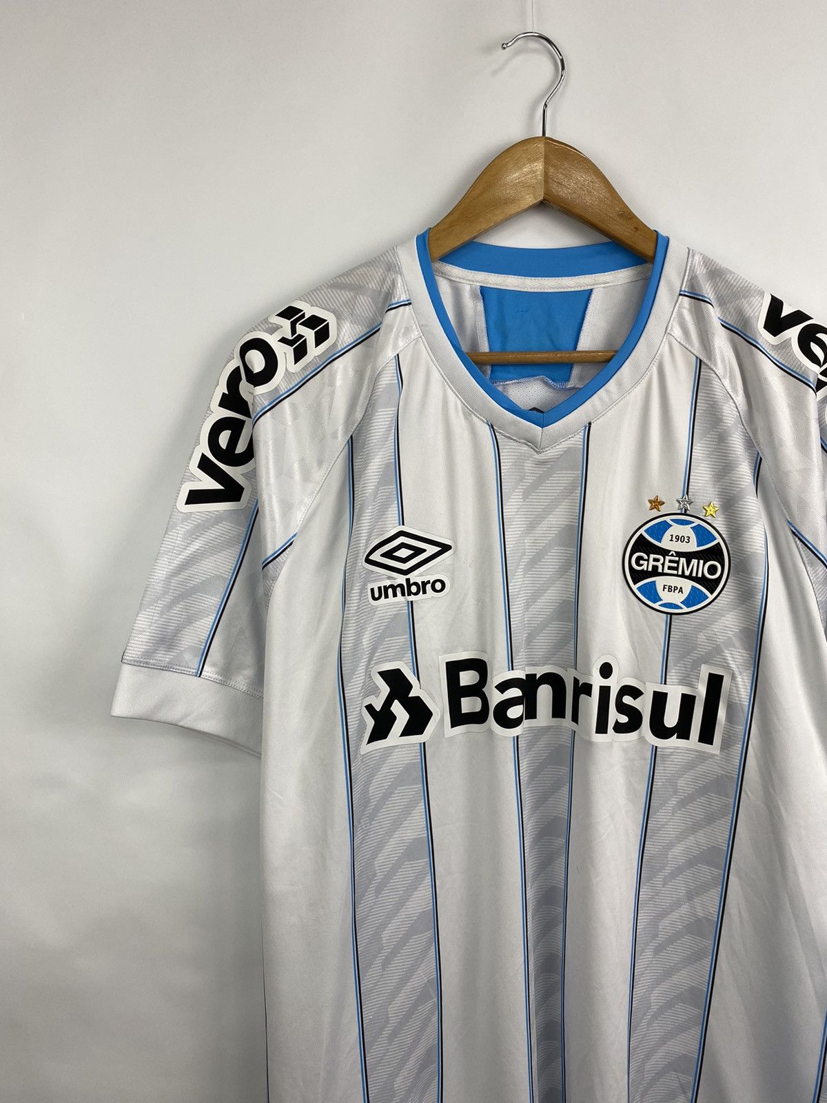 Umbro BNWT Gremio Umbro Home Soccer Football Jersey t-shirt Size US XXL / EU 58 / 5 - 2 Thumbnail