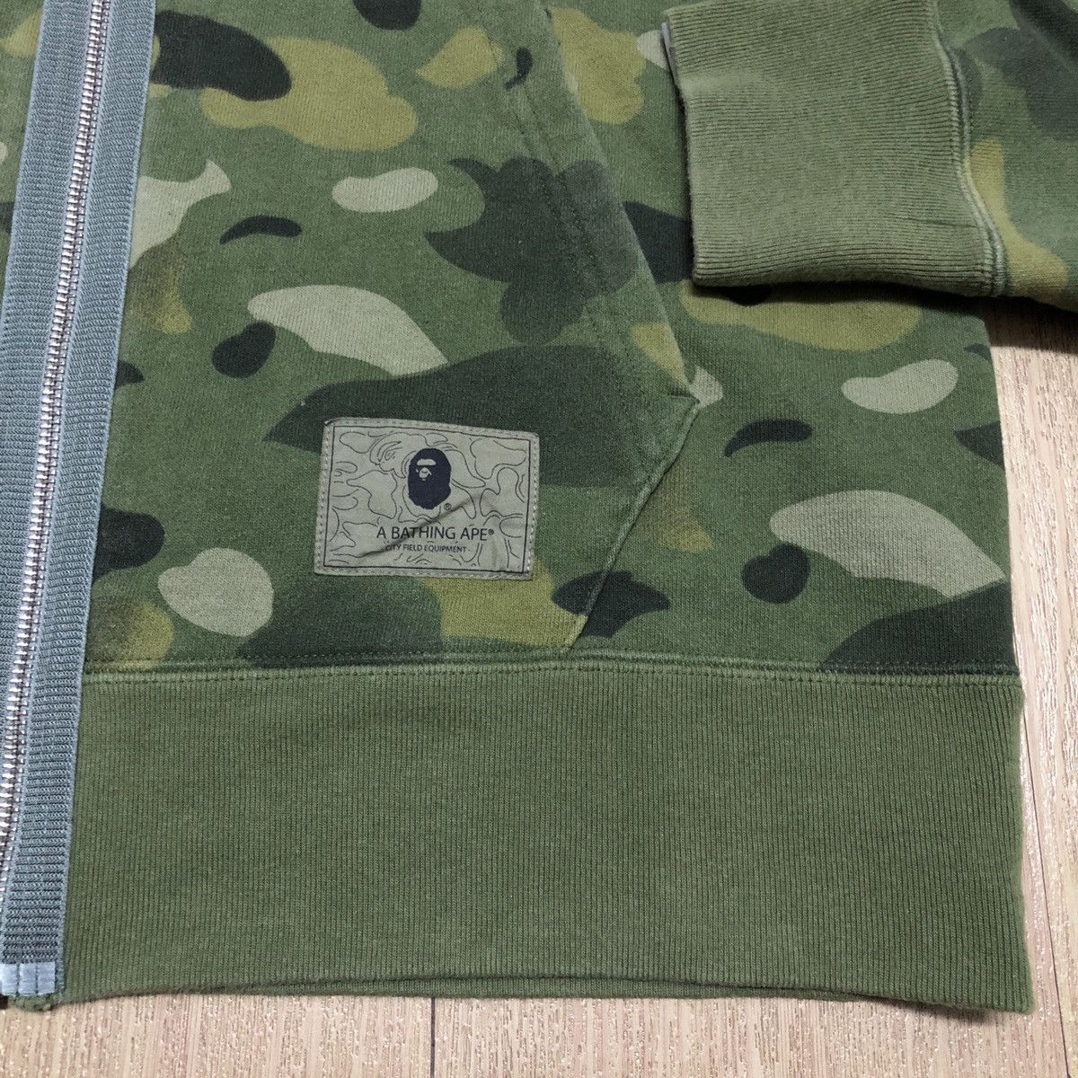 Bape BAPE Gradation Camo Full Zip Hoodie Size US M / EU 48-50 / 2 - 5 Thumbnail