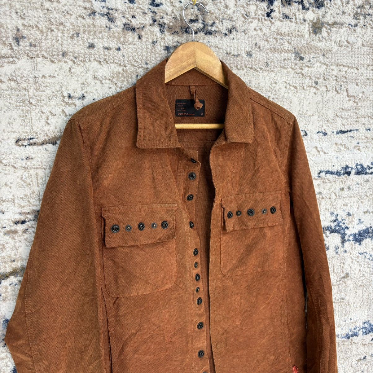 Japanese Brand Vintage 291295 Homme Metal Button Denim Jacket Size US S / EU 44-46 / 1 - 3 Thumbnail