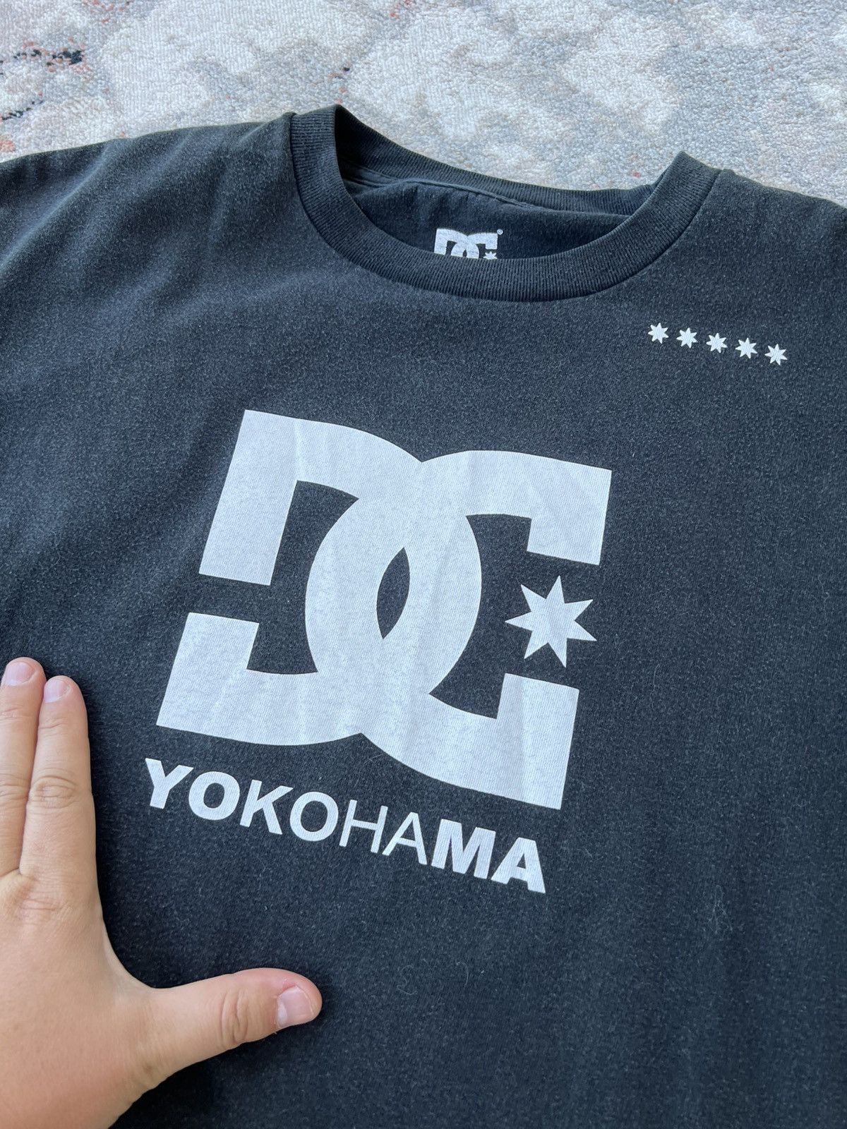 DC DC Shoes Yokohama Vintage Tee Size US XXL / EU 58 / 5 - 2 Thumbnail