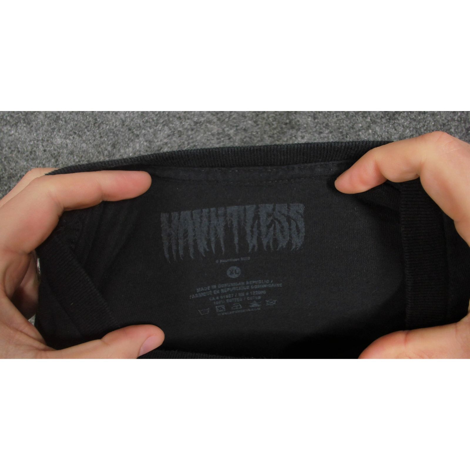 Other Hauntless 2019 See No Evil Anime Goth Tee XL Size US XL / EU 56 / 4 - 7 Thumbnail