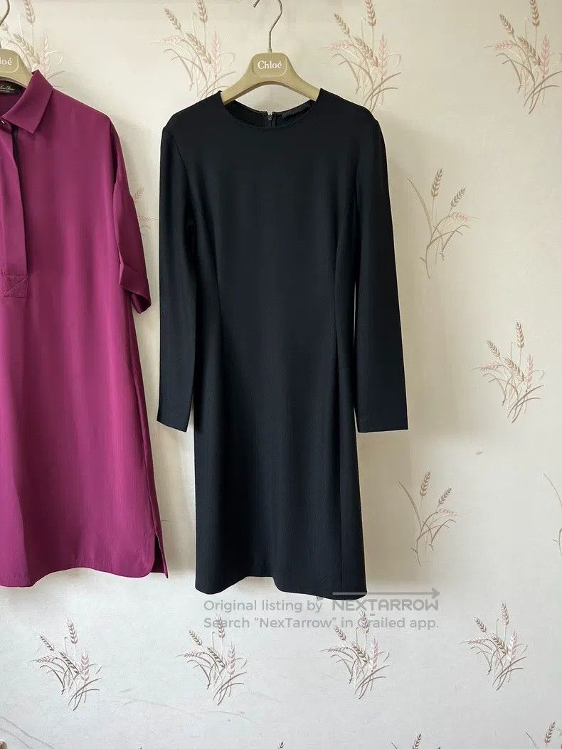 The Row The Row Black Elegant Dress Size S / US 4 / IT 40 - 1 Thumbnail