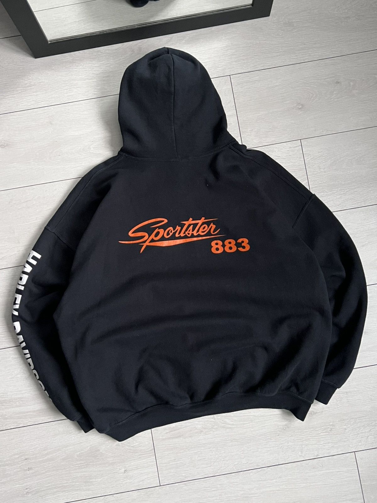 Harley Davidson Harley Davidson Vintage Logo Hoodie Size US XXL / EU 58 / 5 - 2 Thumbnail