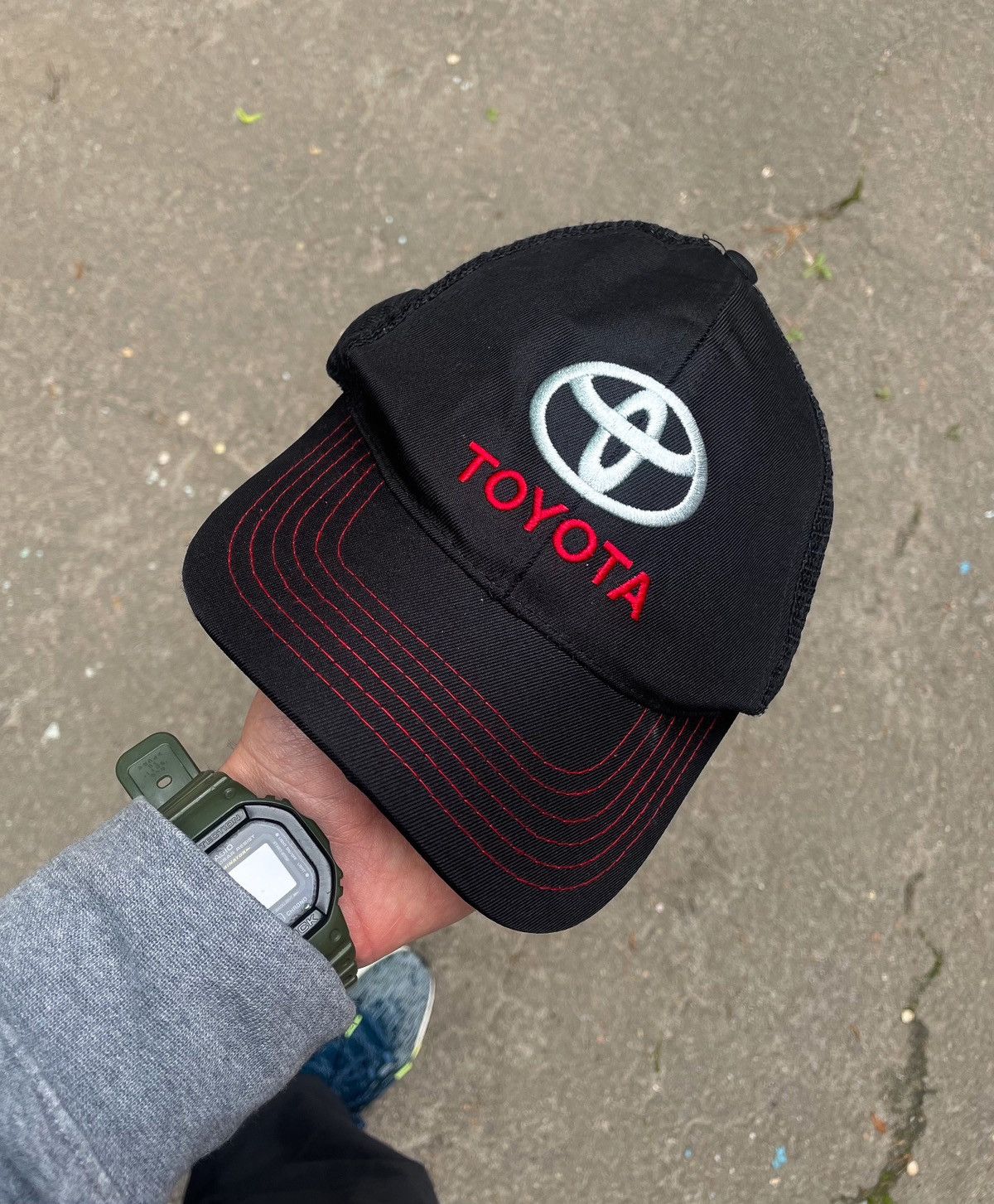 Vintage Toyota Vintage Racing 90s Y2K Trcucker Hat Cap Size ONE SIZE - 9 Thumbnail