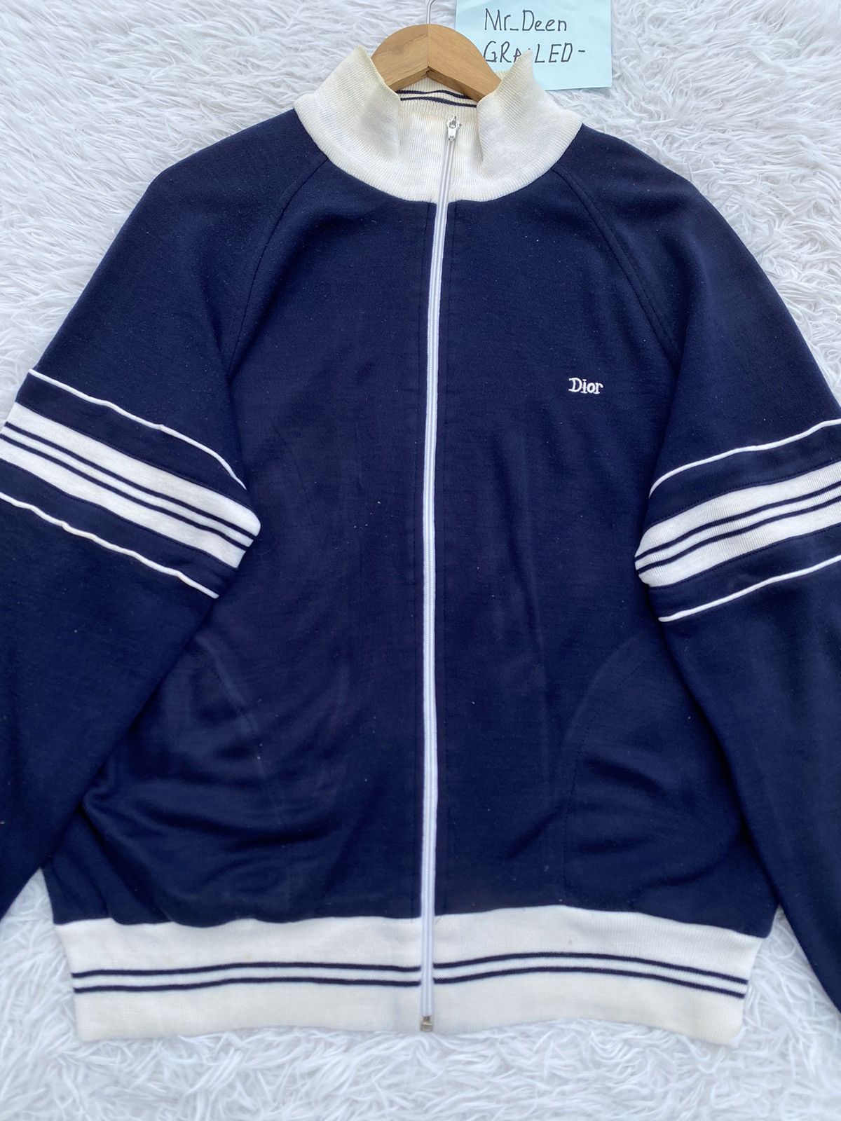 Christian Dior Monsieur Vintage 90s Christian Dior Monsieur Zipper Sweater Size US L / EU 52-54 / 3 - 8 Thumbnail