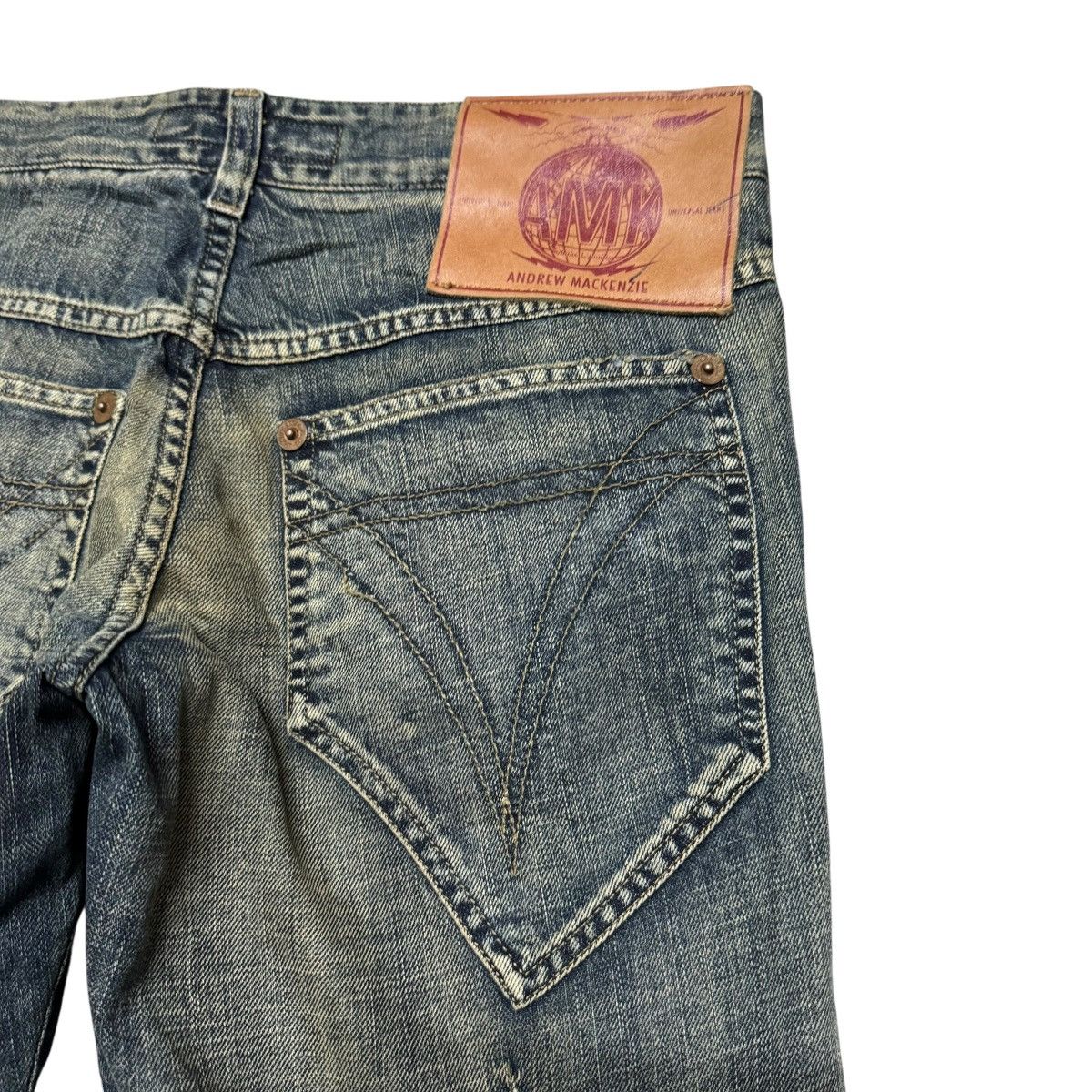 Andrew Mackenzie Andrew Mackenzie Denim Super Flare Jeans LGB Style Size US 30 / EU 46 - 11 Thumbnail