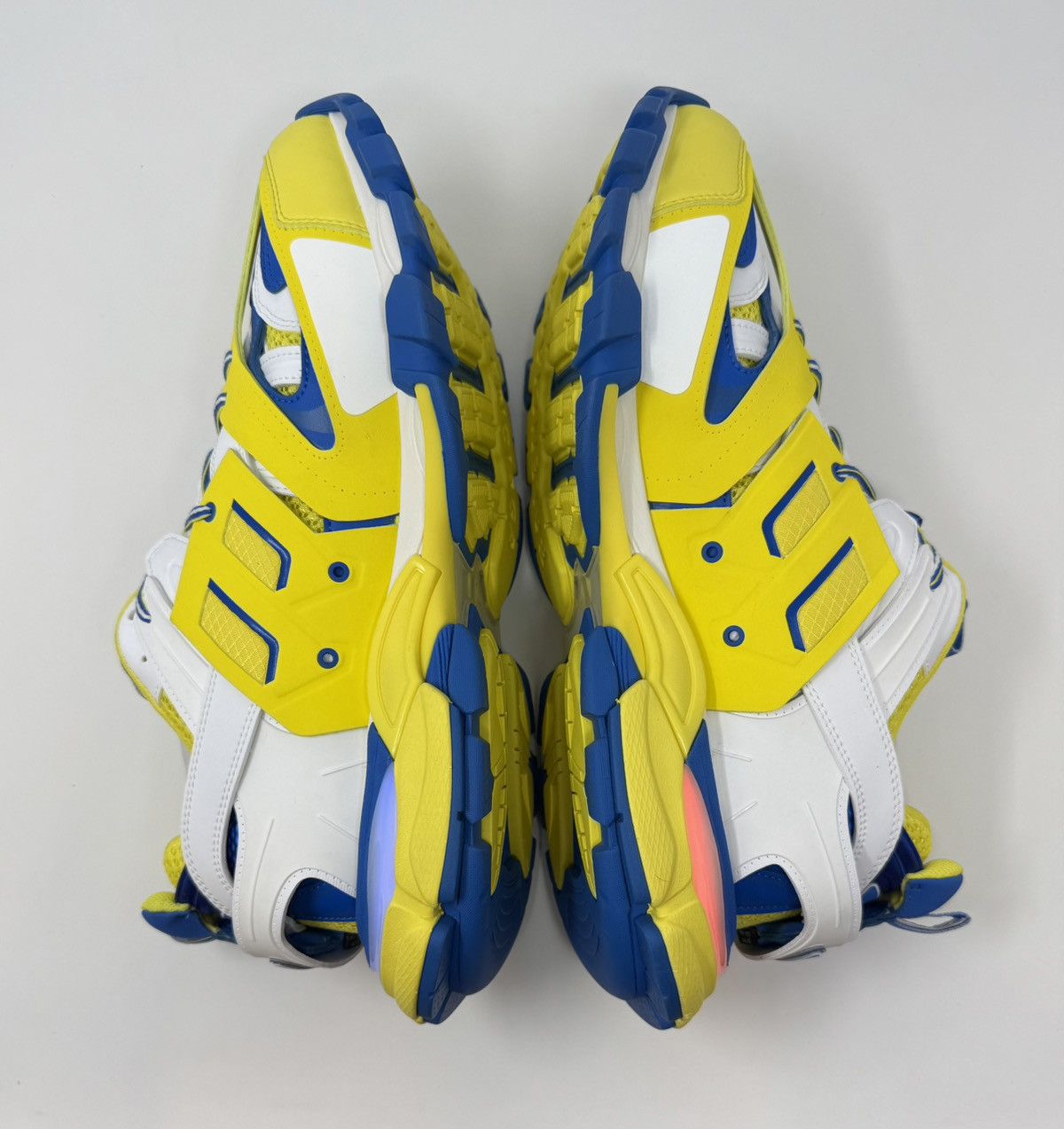 Balenciaga Balenciaga Track LED Sneaker Yellow/Blue Size US 12 / EU 45 - 4 Thumbnail