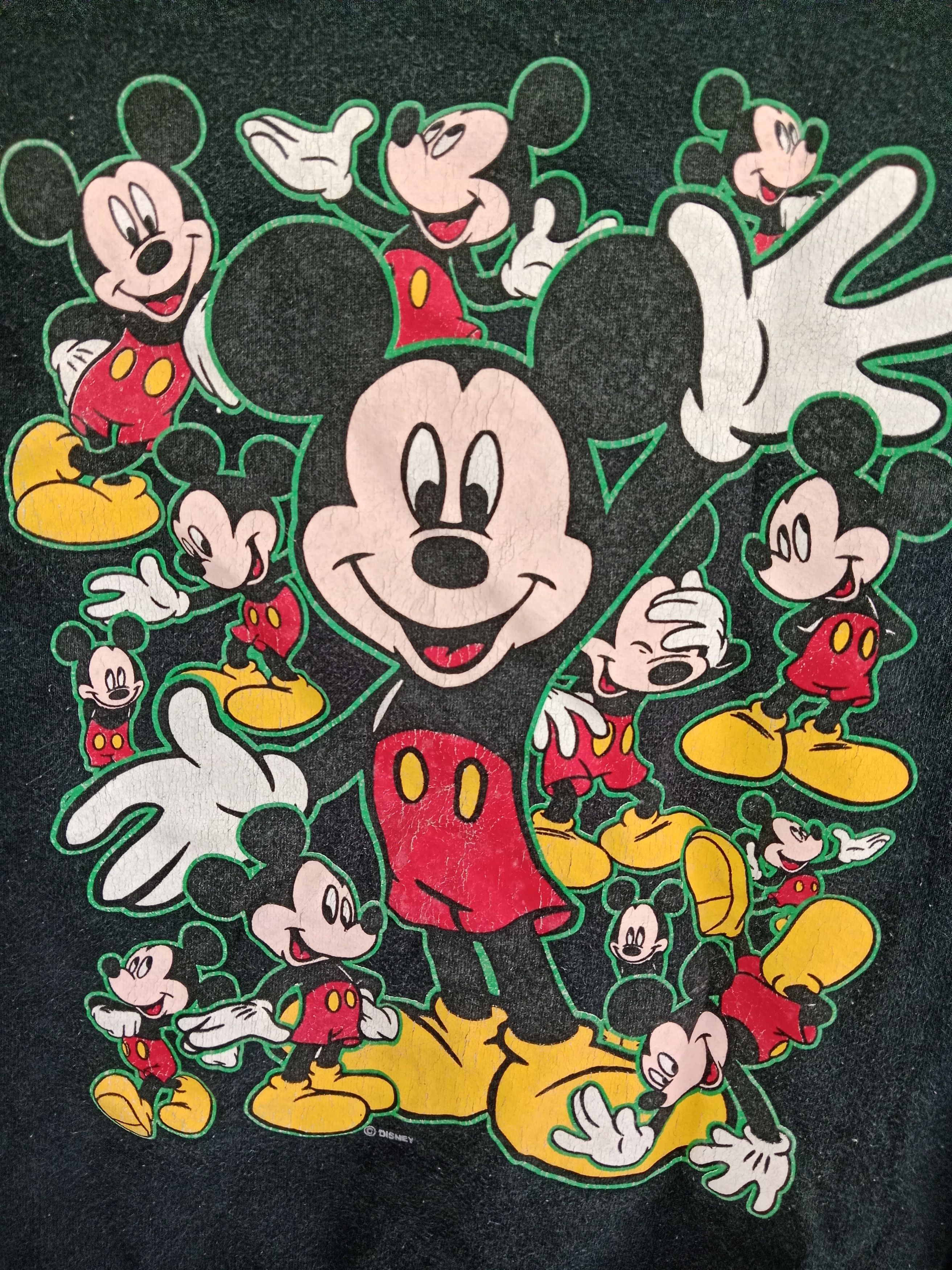 Cartoon Network × Disney × Vintage Vintage 90s Mickey Mouse by Disney Sweatshirt Size US M / EU 48-50 / 2 - 5 Thumbnail