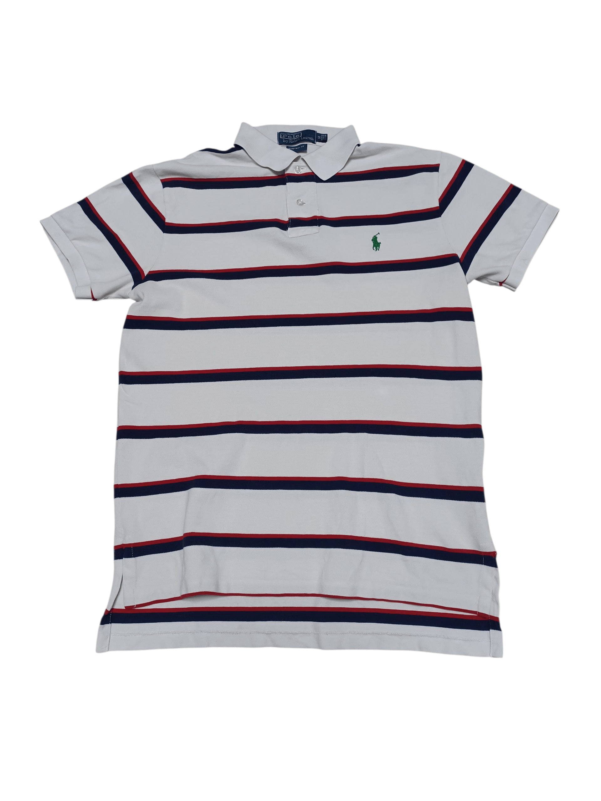 Polo Ralph Lauren POLO RALPH LAUREN VINTAGE LUXURY OLDMONEY STRIPED POLO SHIRT Size US M / EU 48-50 / 2 - 1 Thumbnail