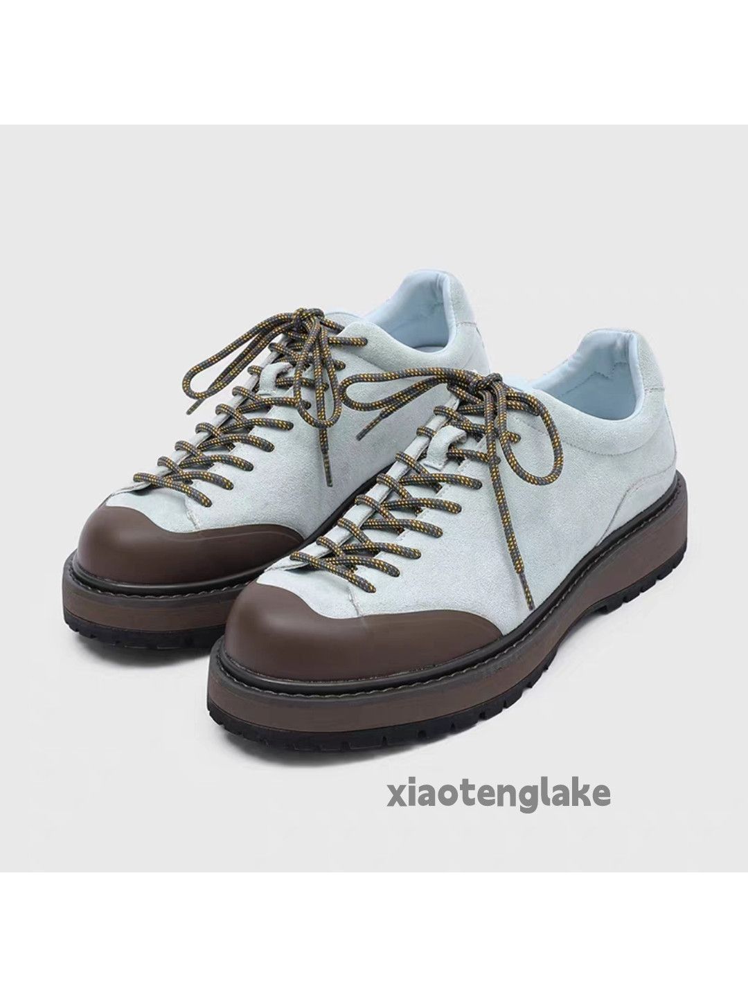 Vintage Unisex outdoor utility workwear carpenter hiking boots shoes Size US 13 / EU 46 - 2 Thumbnail