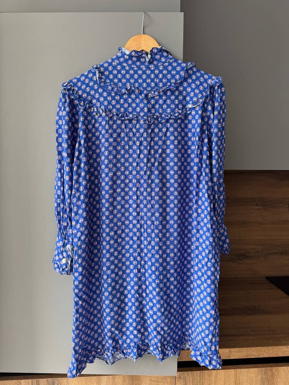 Sandro SANDRO Rosalie Dress Womens (EU) 42 Sheer Lined Long Sleeve Size M / US 6-8 / IT 42-44 - 5 Thumbnail