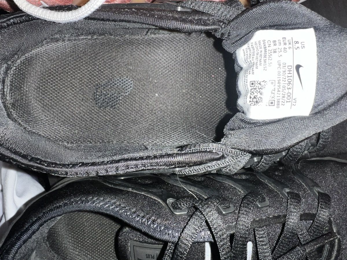 Nike Black Nike Vapormax Plus trainers Size US 8.5 / IT 38.5 - 2 Thumbnail