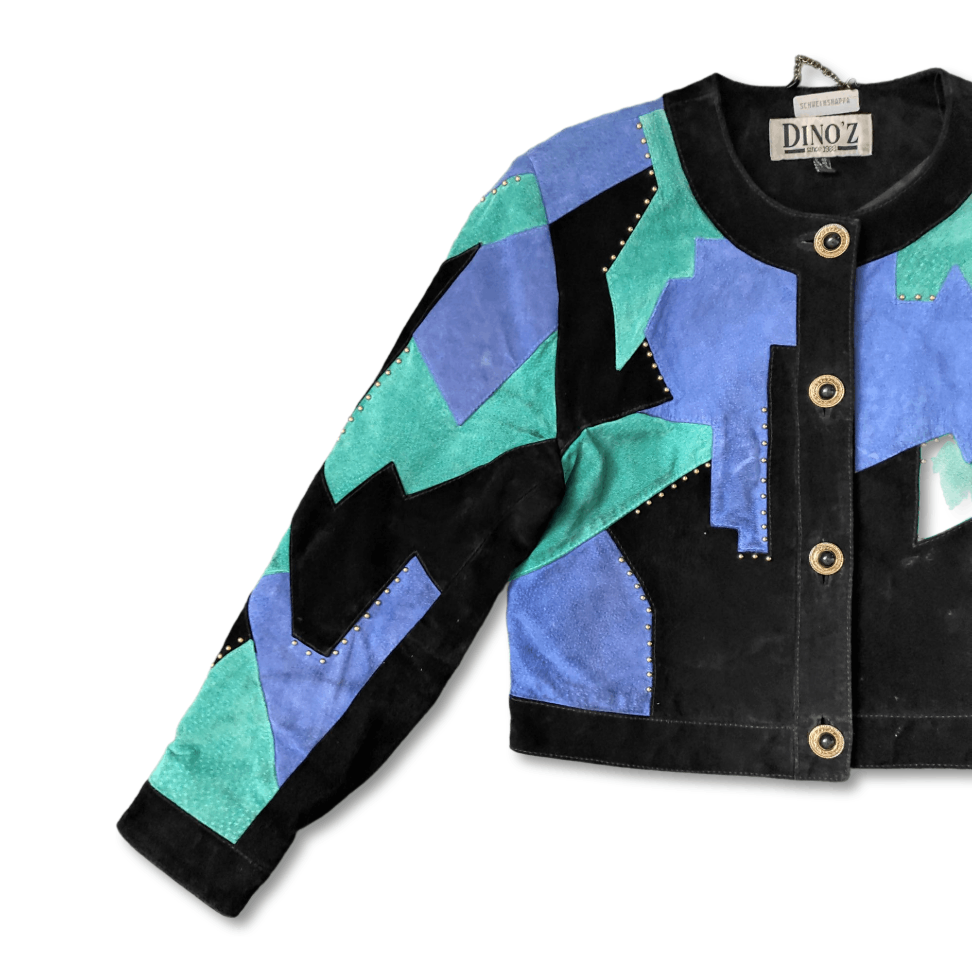 Art Comes First × Japanese Brand Vintage DINO'Z Genuine Leather Women's Retro Jacket Size M Size M / US 6-8 / IT 42-44 - 2 Thumbnail