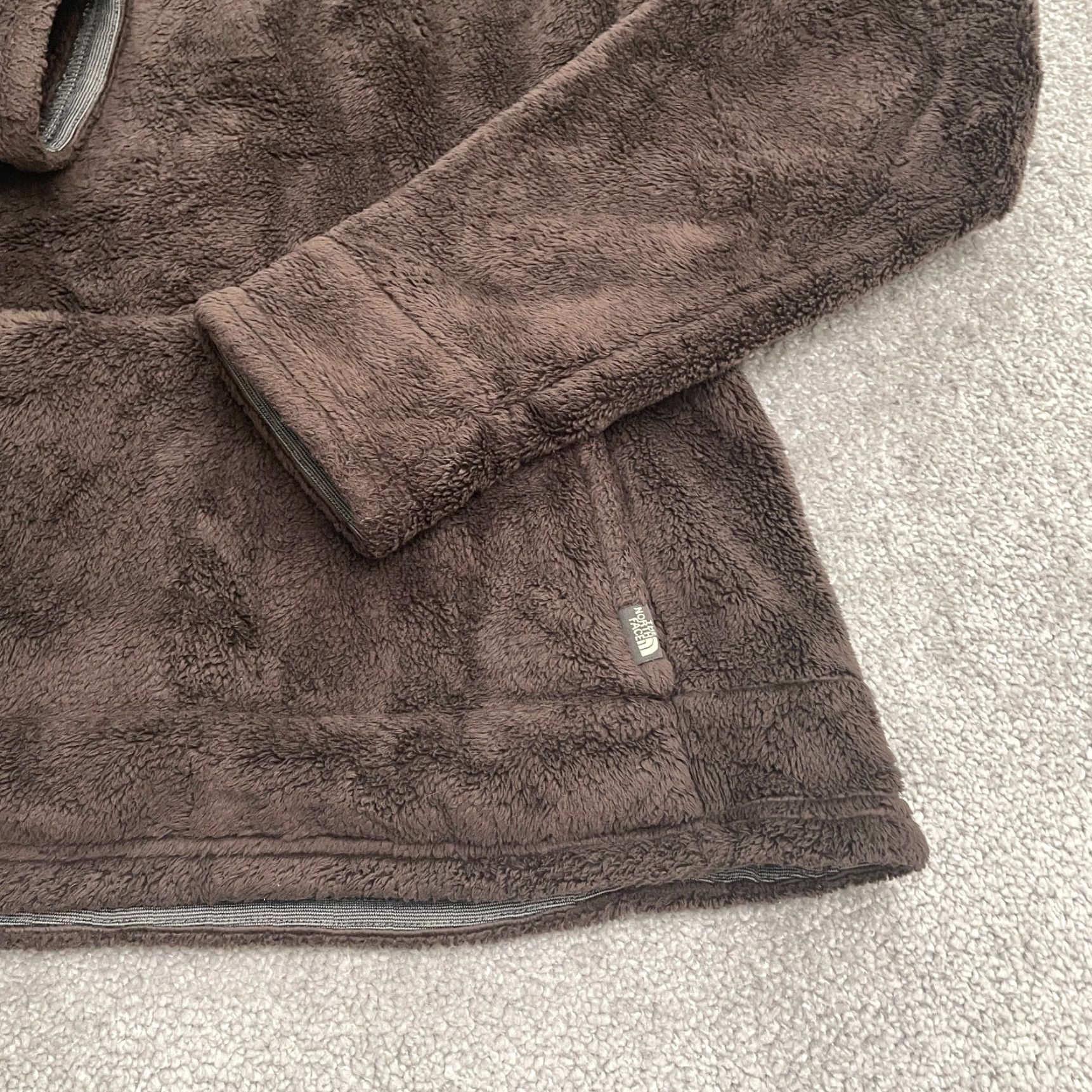 The North Face The North Face Osito Jacket Women S Brown 1/4 Zip Pockets Fleece Mid-Length Cozy Outdoor Size S / US 4 / IT 40 - 4 Thumbnail