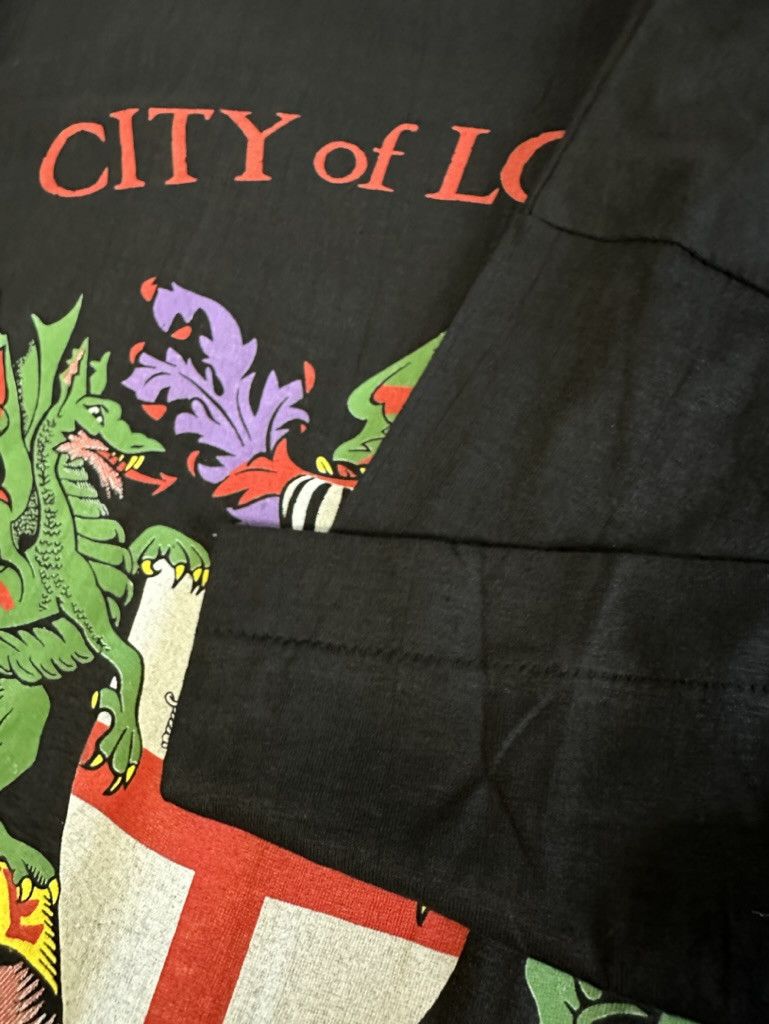 Vintage City Of London Single Stitch t shirt Size US L / EU 52-54 / 3 - 3 Thumbnail