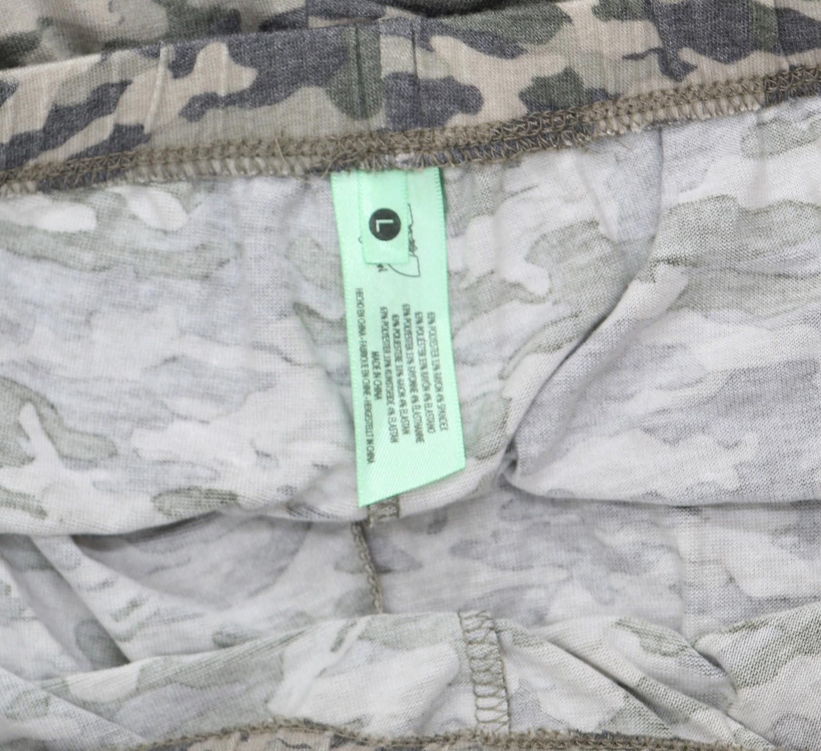 honeyee.com New Honeydew Star Camo Knit Pajama Pants 94113 Green Camo L Size 36" / US 14 / IT 50 - 4 Thumbnail
