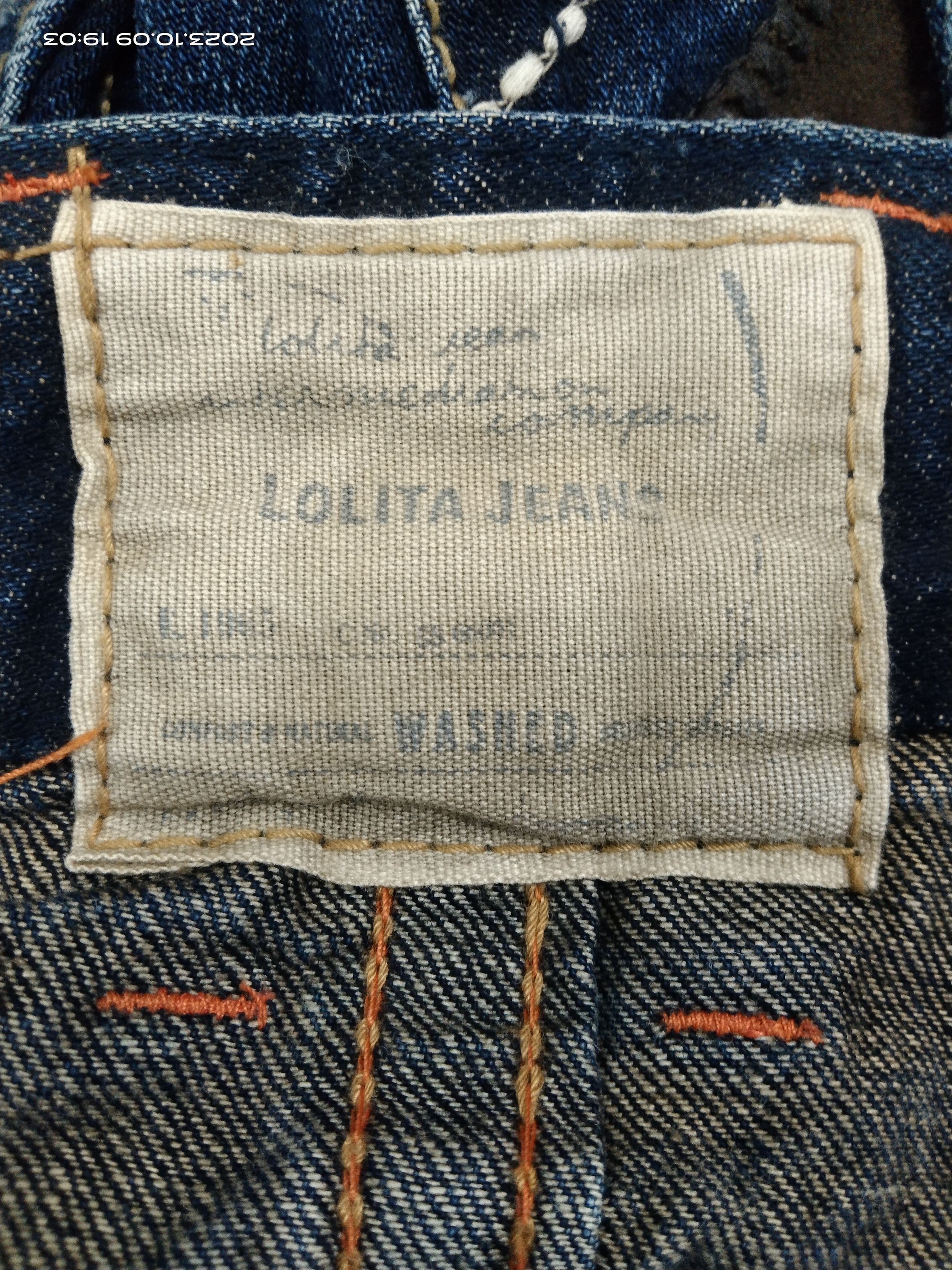 Japanese Brand FLARE SICK LOLITA DENIM PANTS Size US 30 / EU 46 - 8 Thumbnail