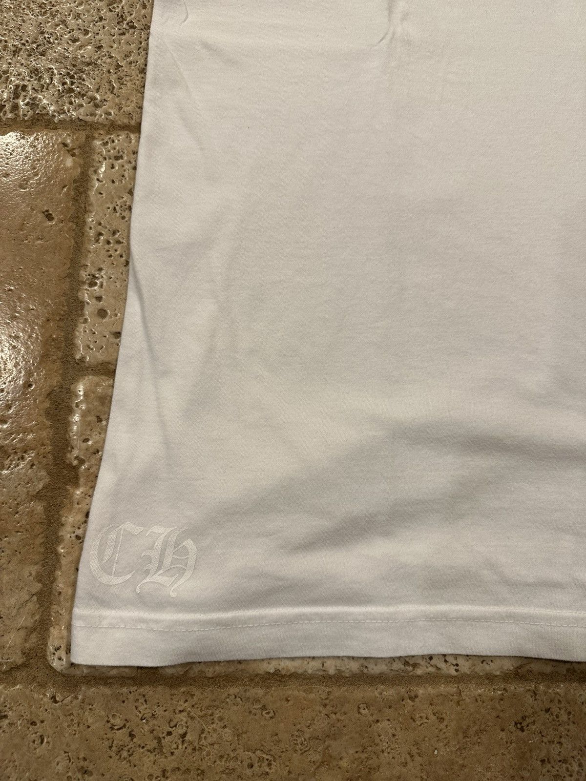 Chrome Hearts Chrome Hearts Script Logo White Short Sleeve T-Shirt Size US XL / EU 56 / 4 - 6 Thumbnail