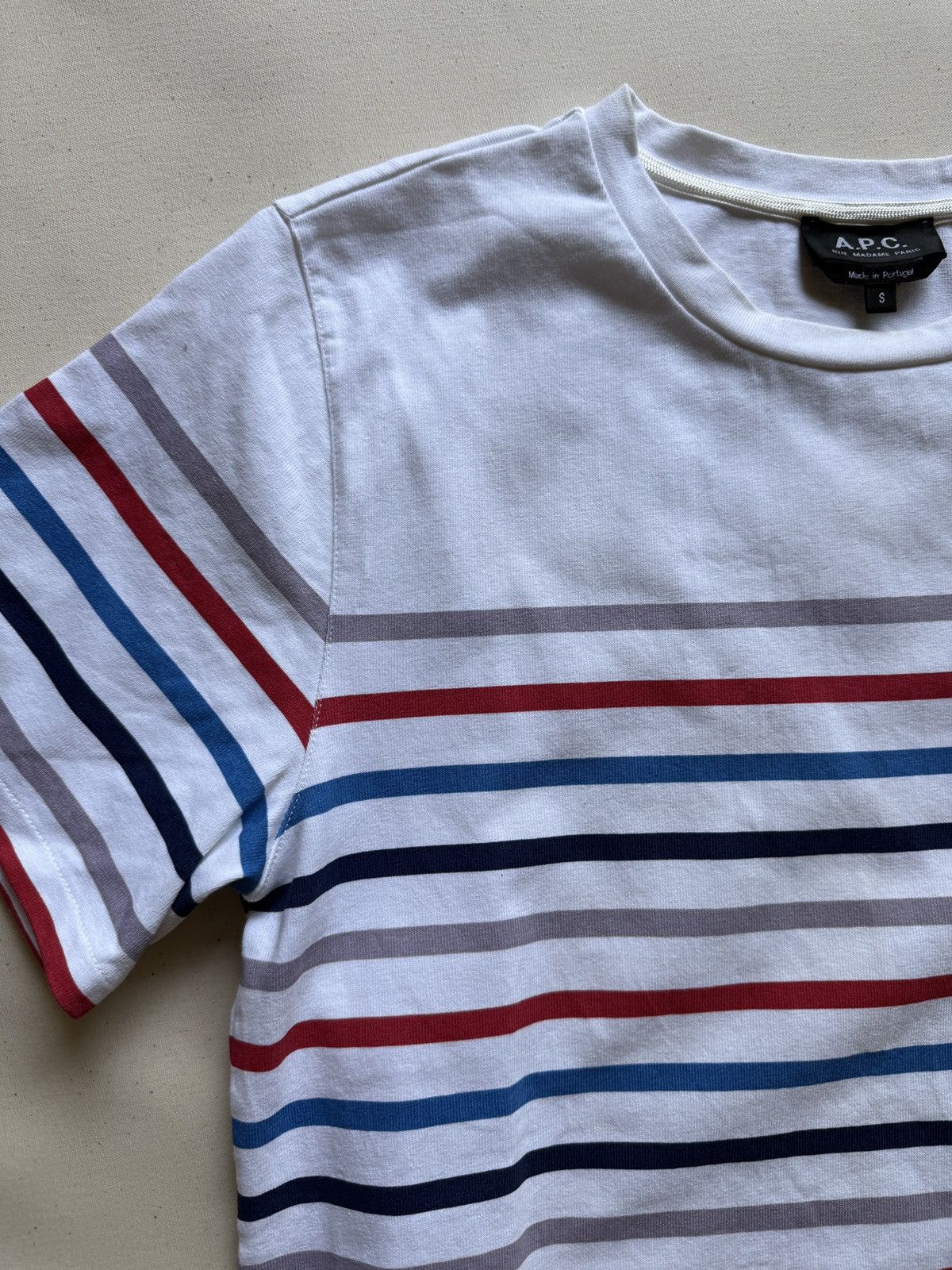 A.P.C. A.P.C. heavy cotton short sleeves t-shirt Size US S / EU 44-46 / 1 - 2 Thumbnail