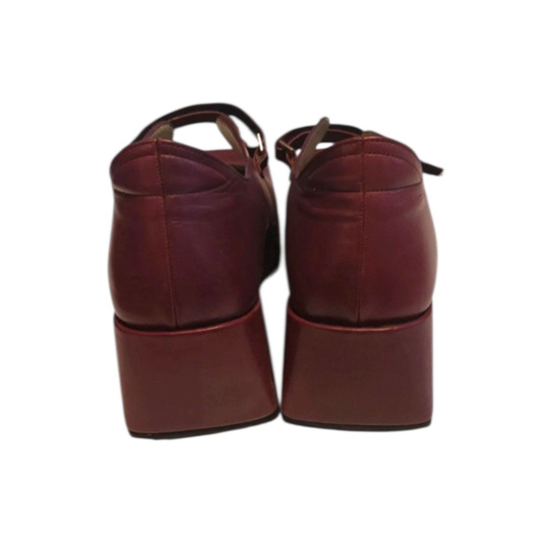 Other Muxart Barcelona platform mary janes dark red 40 Size US 9 / IT 39 - 4 Thumbnail