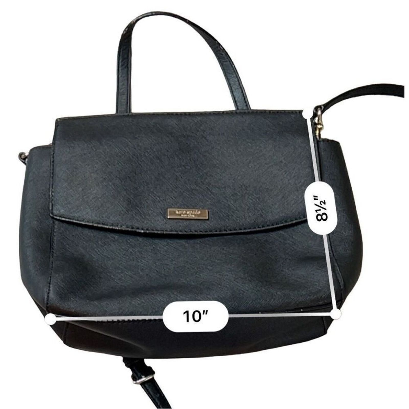 Kate Spade Kate Spade Alisanne Leather Crossbody Handbag Black $359 COA Size ONE SIZE - 5 Thumbnail