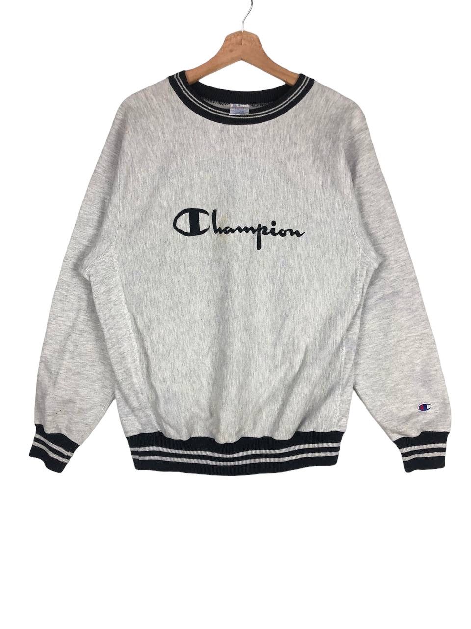 Champion × Vintage VINTAGE CHAMPION REVERSE WEAVE SPELLOUT SWEATSHIRT Size US M / EU 48-50 / 2 - 1 Thumbnail