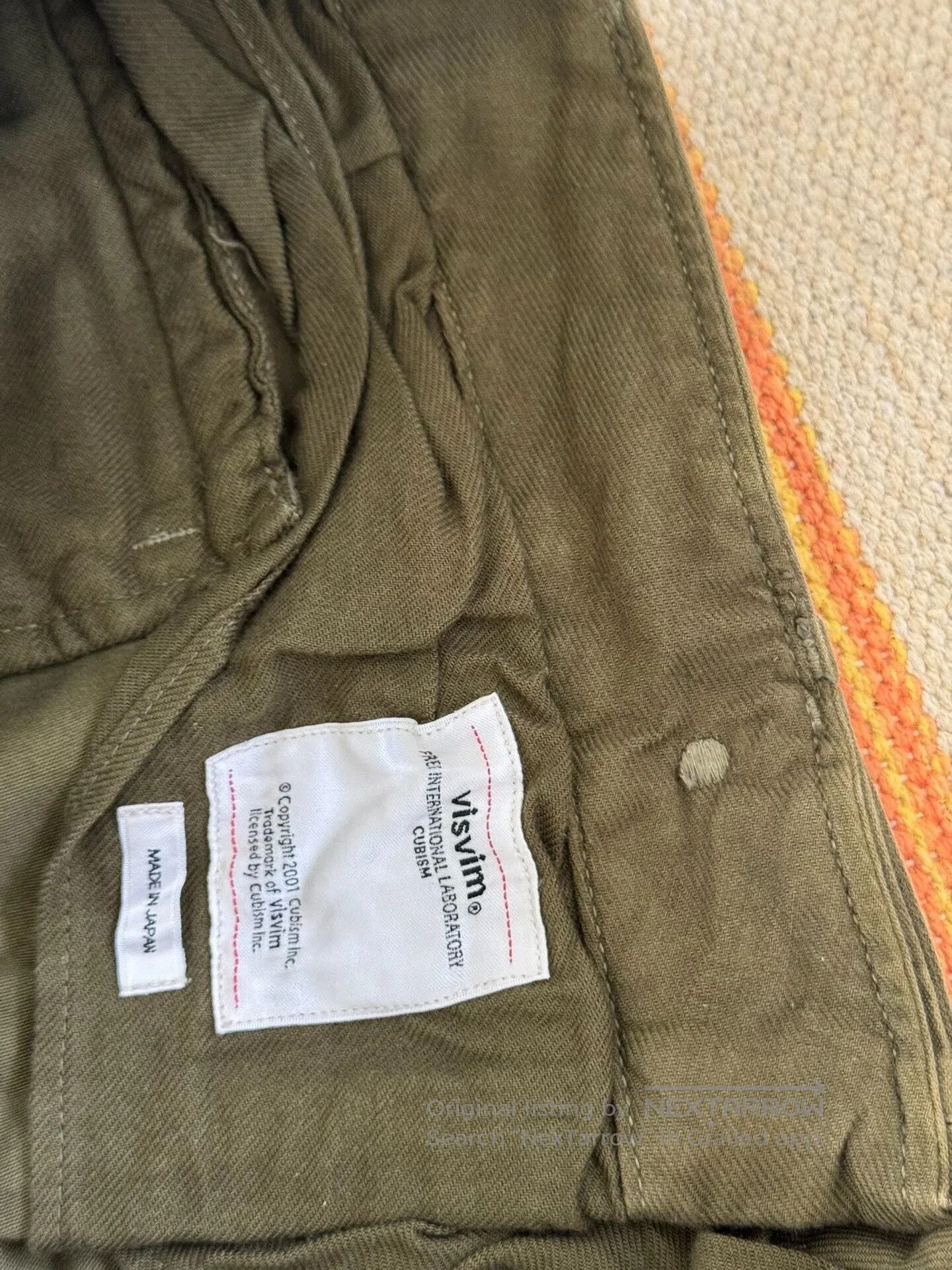 Visvim visvim veterans pants military green. Size US 32 / EU 48 - 3 Thumbnail