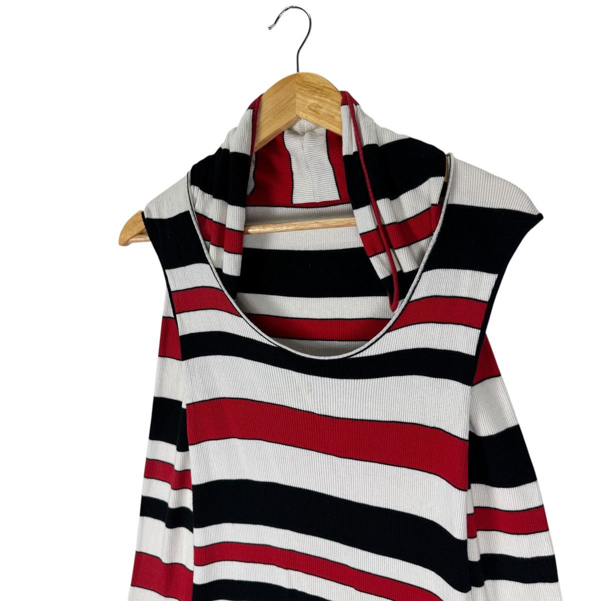 Maison MIHARA YASUHIRO ☀️MIHARA YASUHIRO STRIPED LAYERED SLEEVELESS Size S / US 4 / IT 40 - 4 Thumbnail
