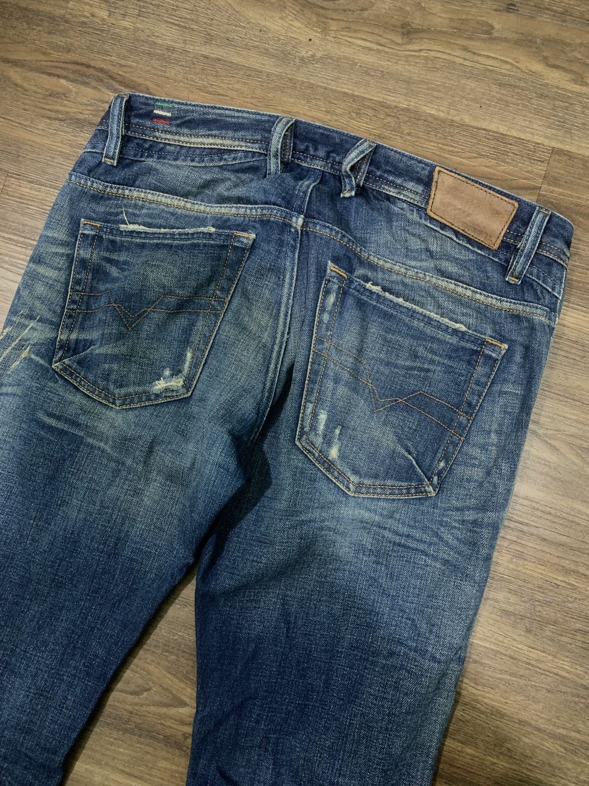Diesel Vintage Diesel Distressed Denim Jeans Long Pants Size US 30 / EU 46 - 12 Thumbnail