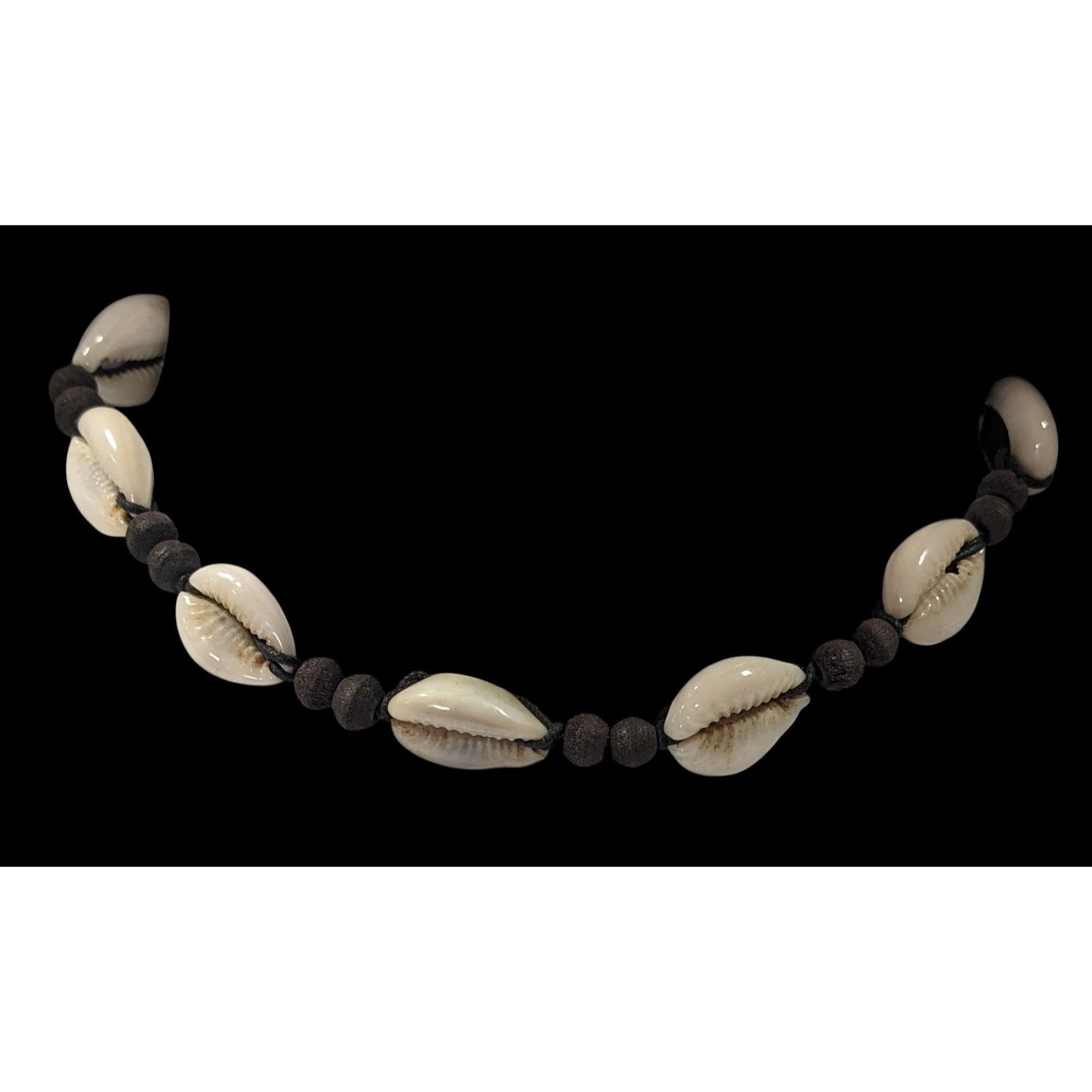 Other Vintage 90s Handmade Cowrie Shell Tie On Necklace Size ONE SIZE - 3 Thumbnail