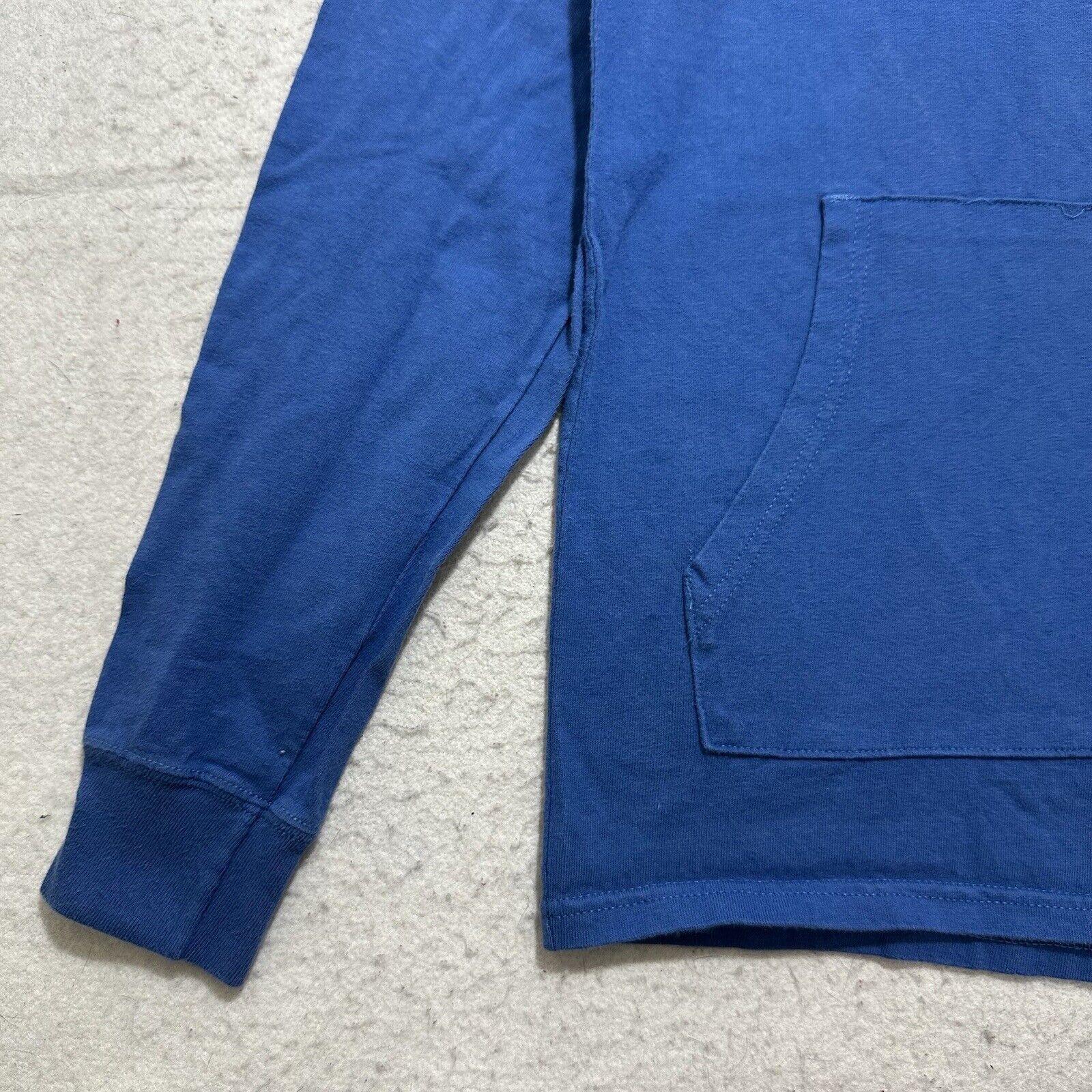 Champion Champion Small Hoodie Blue Drawstring Sweatshirt White Logo Size S / US 4 / IT 40 - 7 Thumbnail