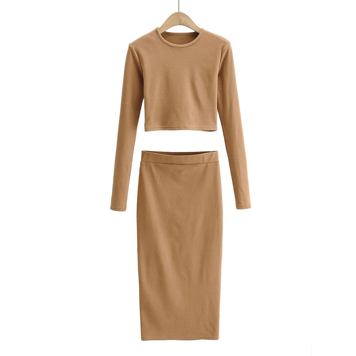 Other Sexy Round Neck Padded Base Skirt Suit Size M / US 6-8 / IT 42-44 - 3 Thumbnail