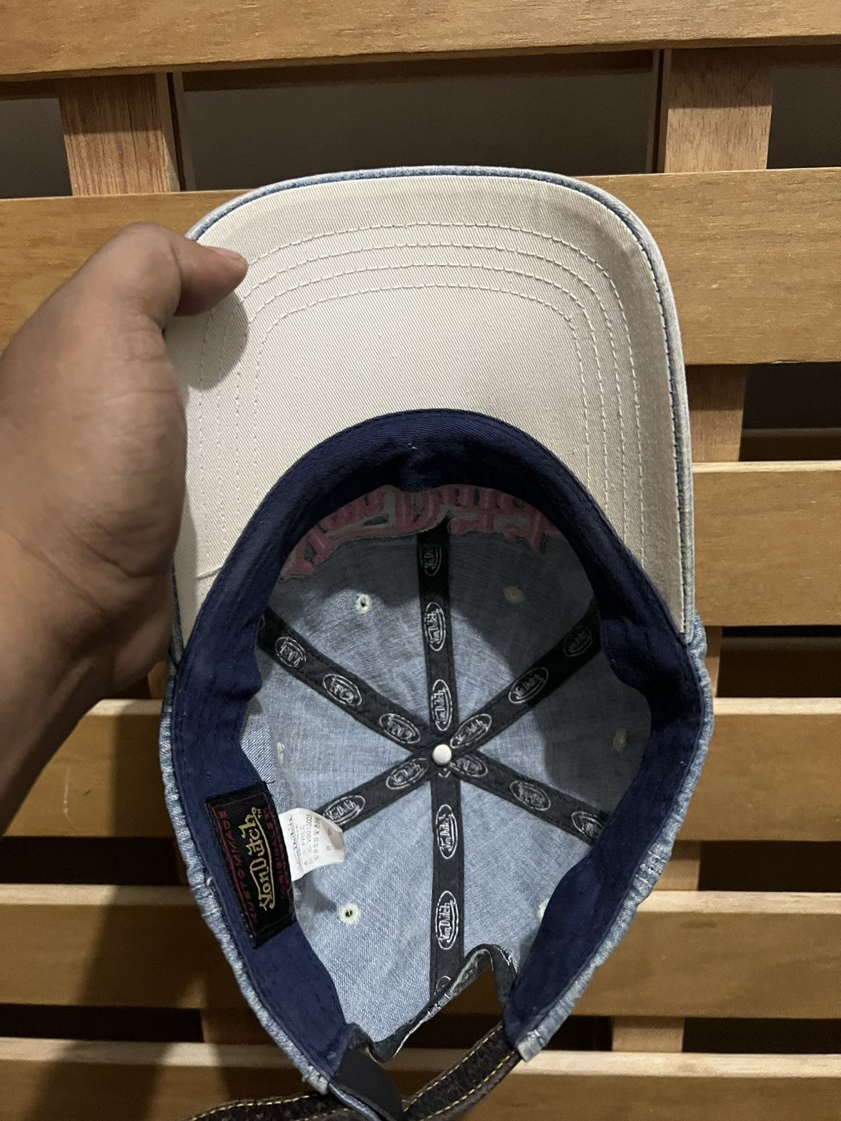 Von Dutch Vondutch caps vintage ripped Size ONE SIZE - 5 Thumbnail
