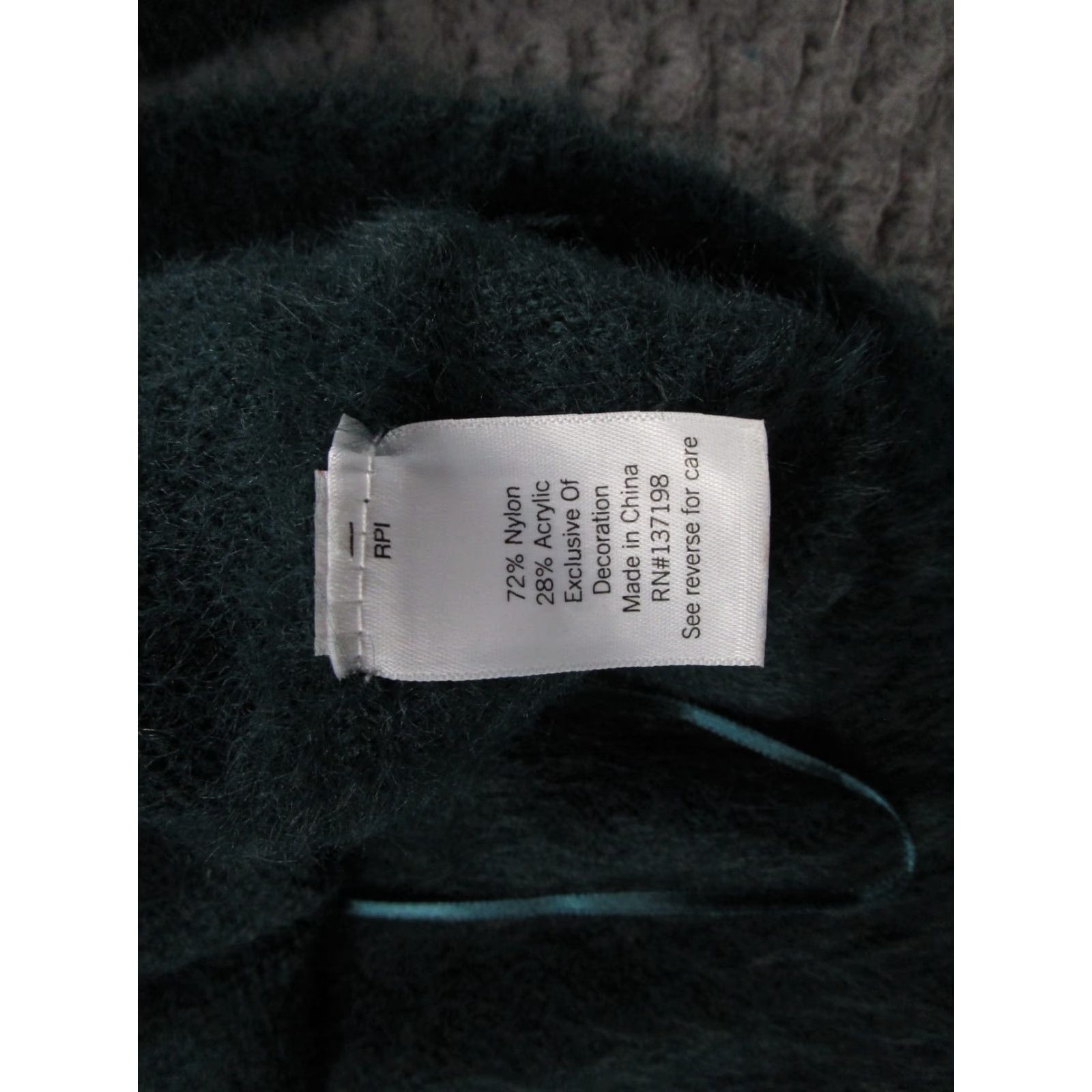 Nine West Nine West x Cara Santana Sweater Women Green Sequin Fuzzy Soft Pullover Size 2XL Size XXL / US 16-18 / IT 52-54 - 3 Thumbnail