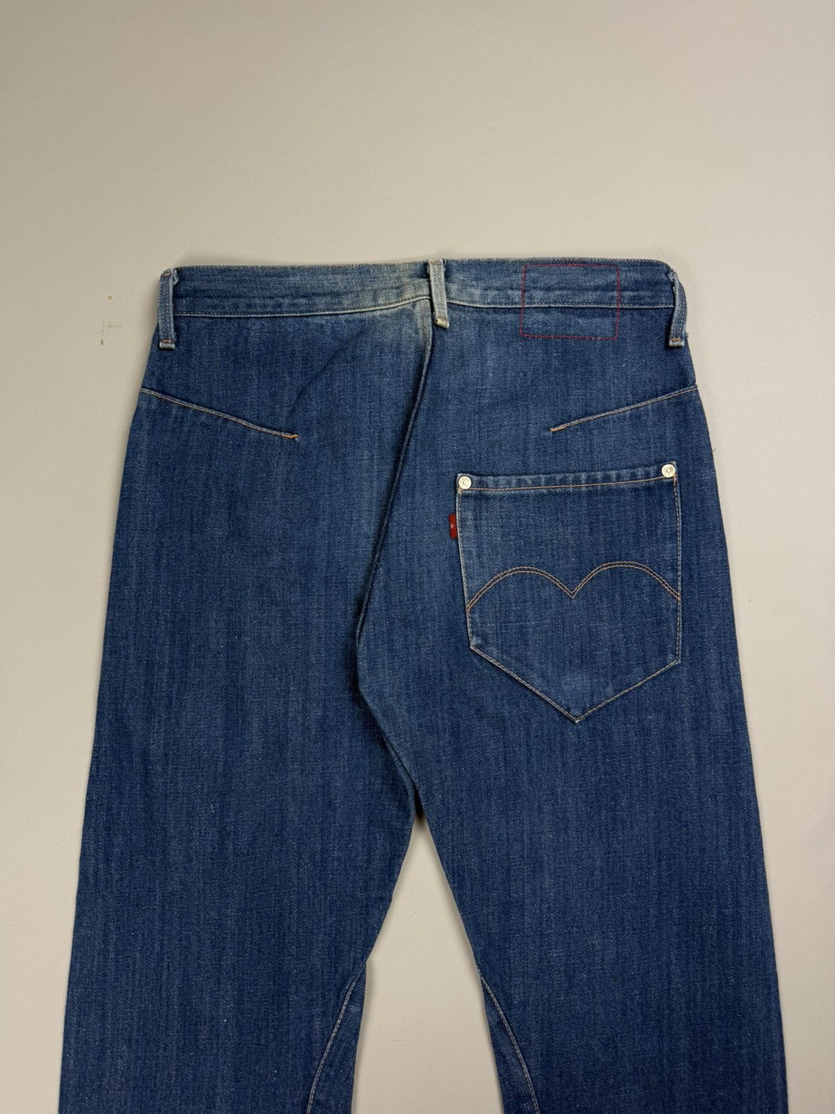 Levi's Rare Levis RED Vintage Selvedge Work Denim Engineered Jeans Size US 30 / EU 46 - 6 Thumbnail