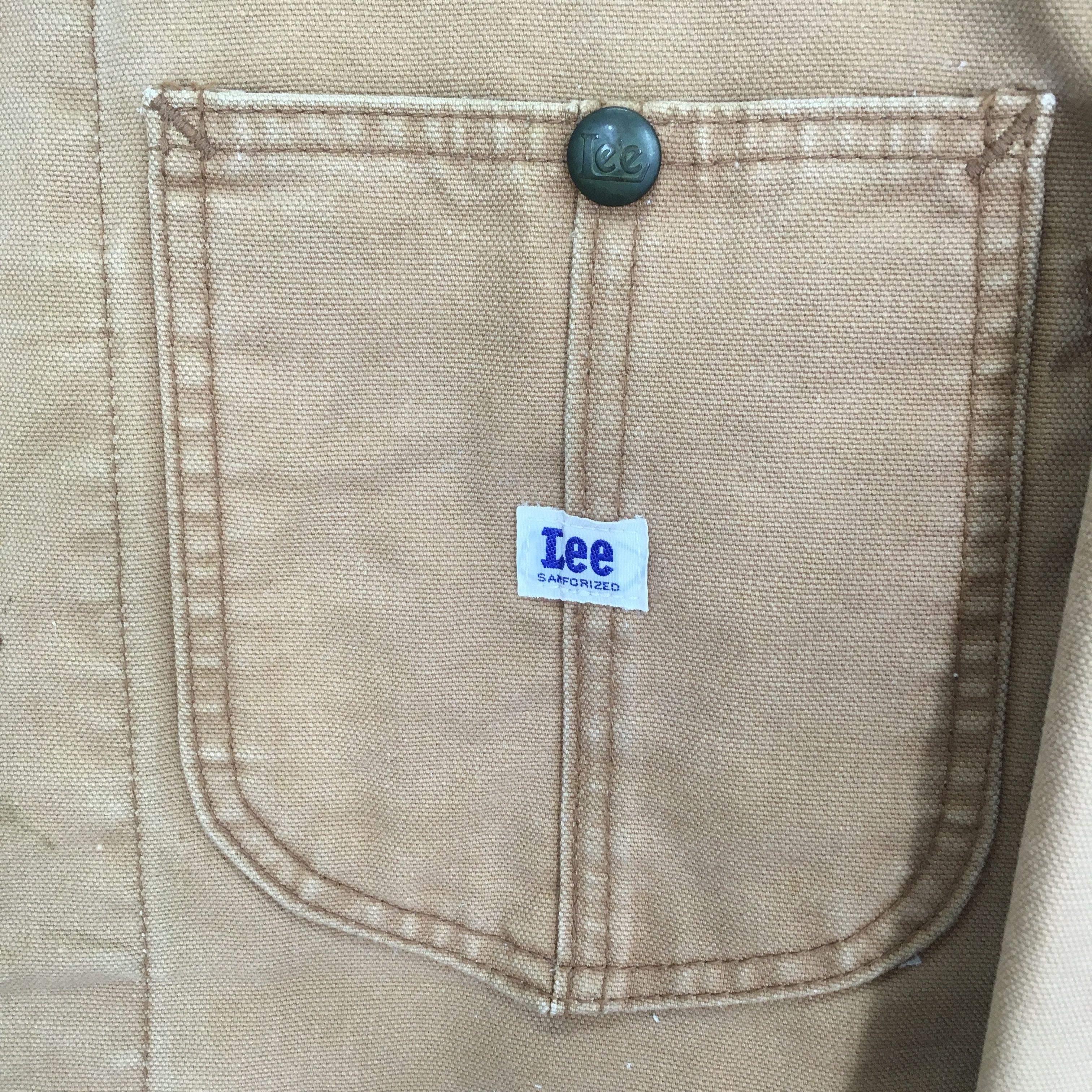 Lee Vintage 90's Lee Sanforized Hunting Brown Duck Chore Size US L / EU 52-54 / 3 - 5 Thumbnail