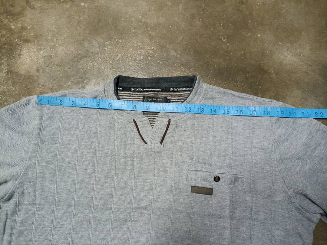 Kansai Yamamoto Kansai Yamamoto sweatshirt V neck Size US M / EU 48-50 / 2 - 13 Thumbnail