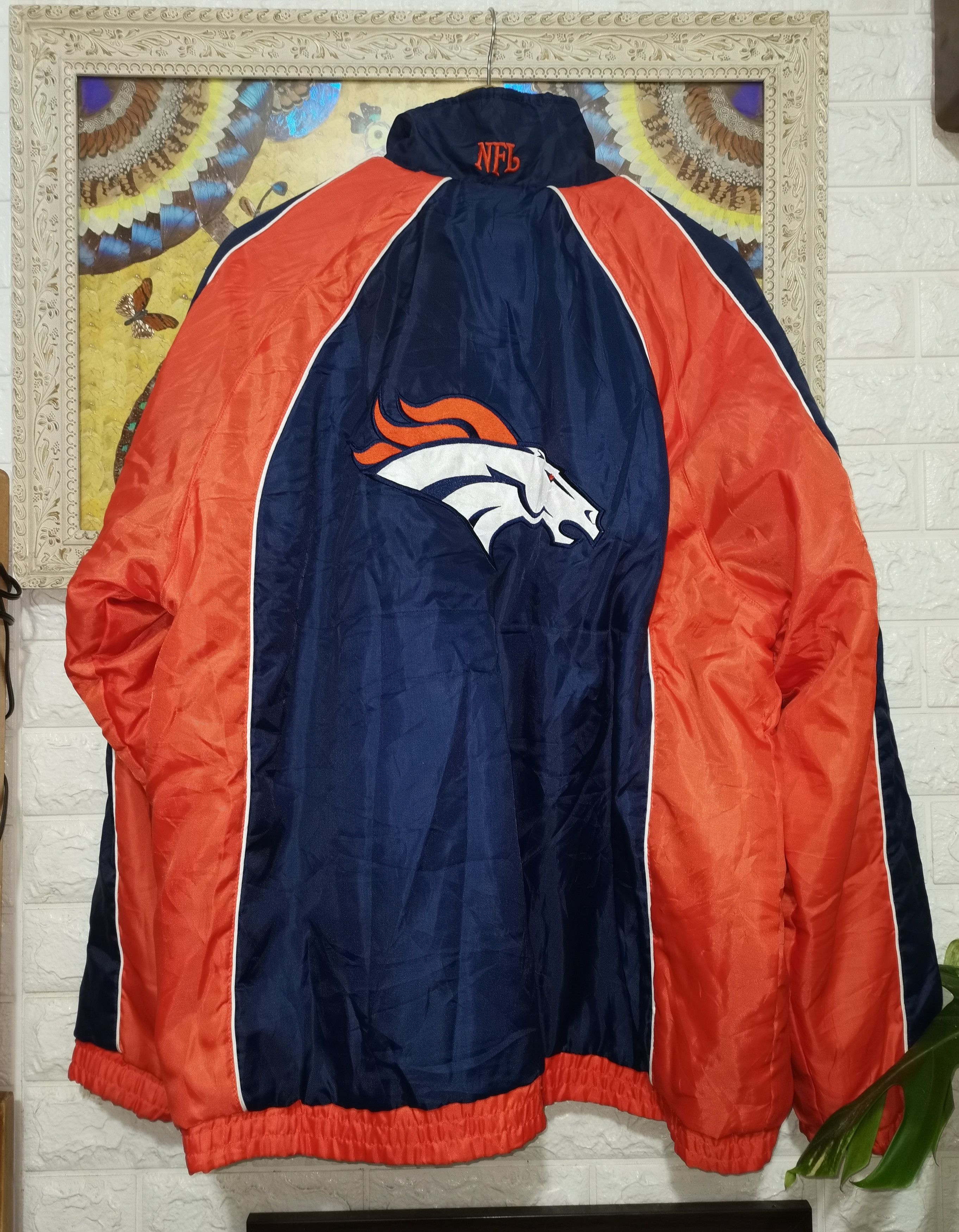 NFL × Starter G-3 apparel nfl Denver broncos reversible jacket Size US XL / EU 56 / 4 - 12 Thumbnail