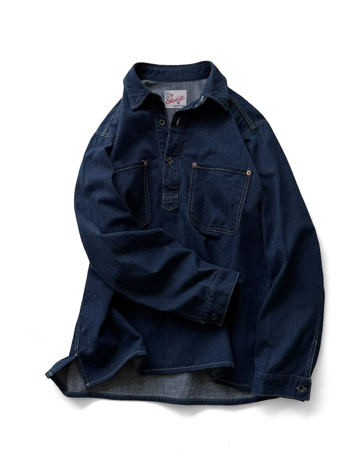 Studio D'Artisan Studio D’Artisan Pullover Two Pocket Shirt Size US L / EU 52-54 / 3 - 11 Thumbnail