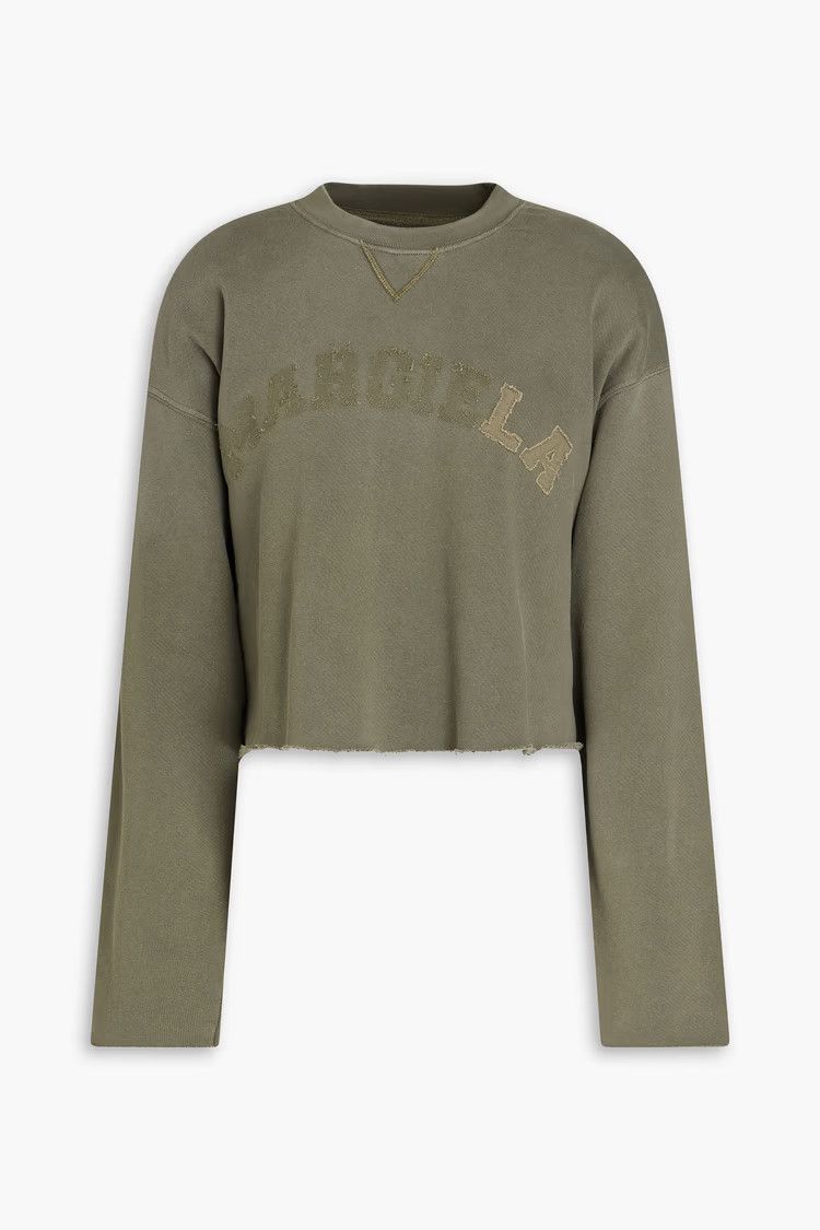 Maison Margiela o1y0625 Sweatshirt in Military Green Size S / US 4 / IT 40 - 1 Thumbnail