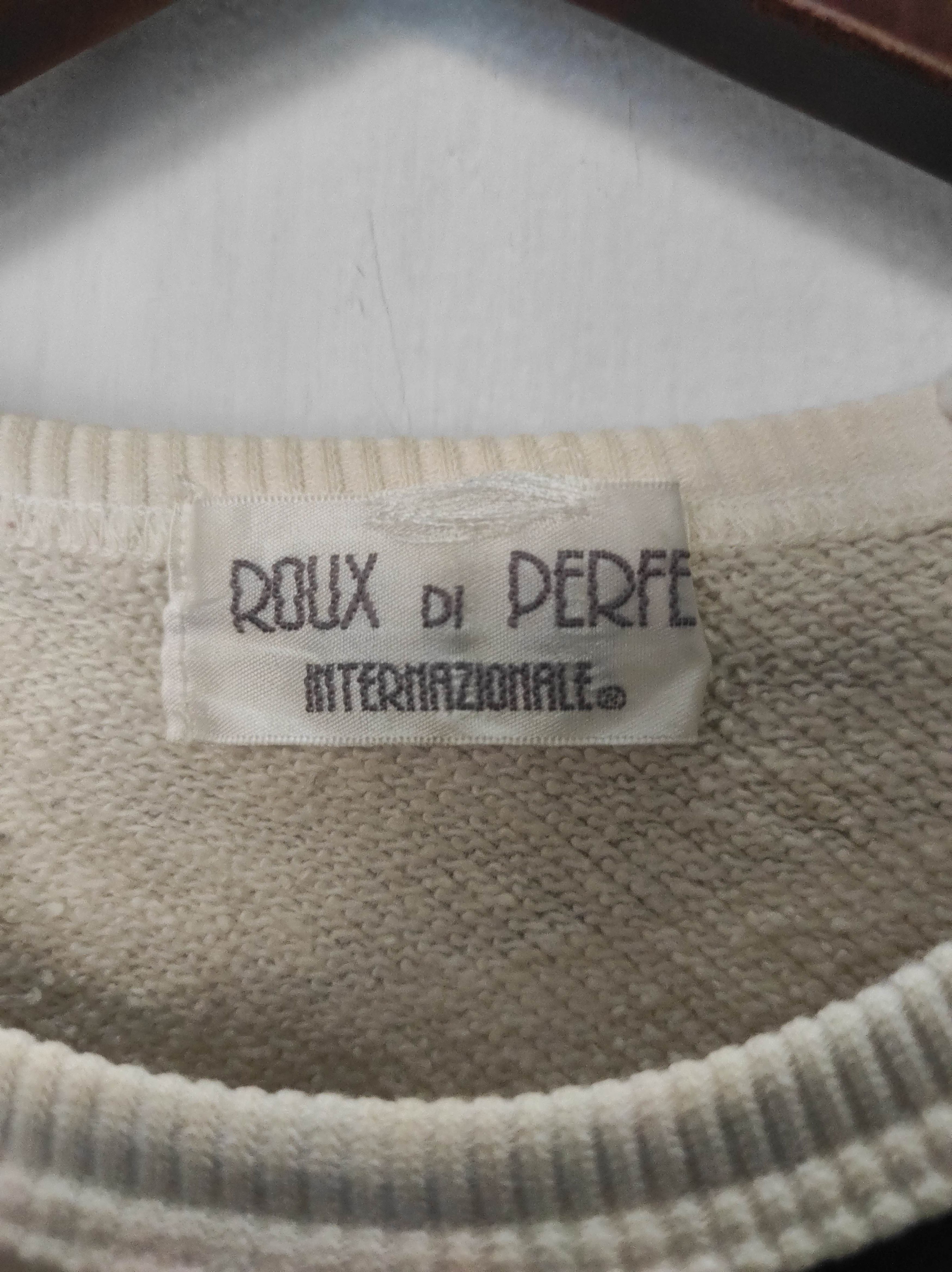 Vintage Roux di Perfe Internazionale Sweatshirt made in Japan Size US M / EU 48-50 / 2 - 8 Thumbnail