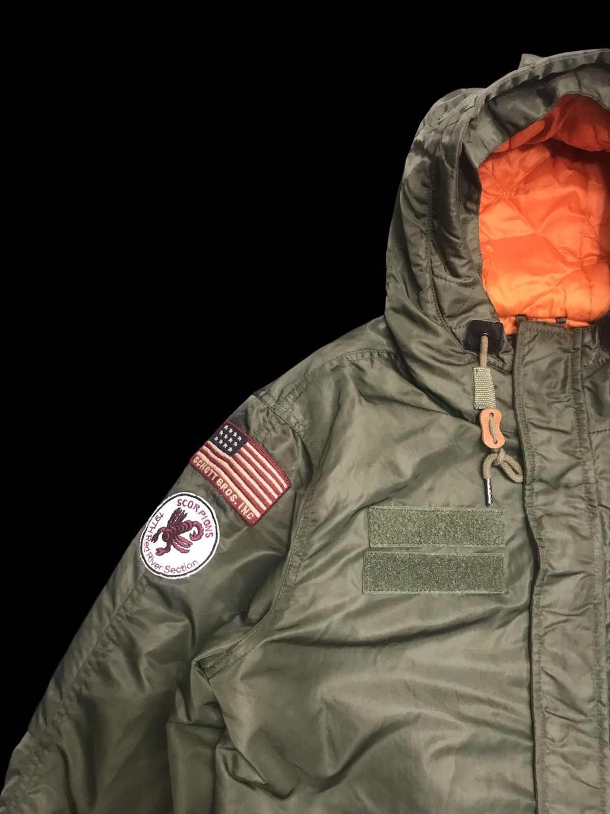 Schott 💥BOMBER💥SCHOTT FLYING JACKET TYPE U BOMBER JACKET F363 Size US L / EU 52-54 / 3 - 6 Thumbnail