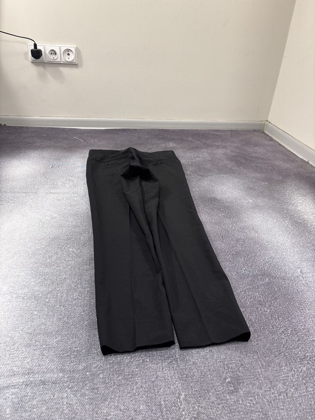 Armani Collezioni Armani Collezioni Women’s Black Tailored Dress Pants Size 30" / US 8 / IT 44 - 11 Thumbnail