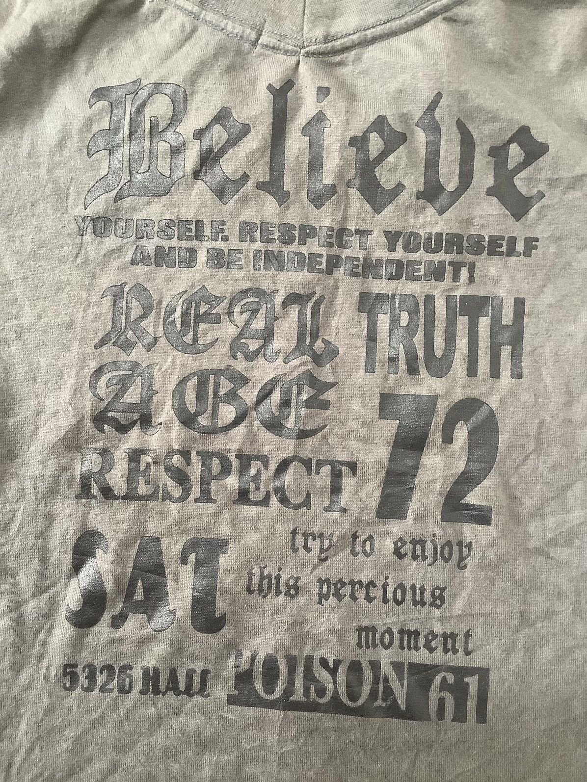 Hysteric Glamour × Issey Miyake × Japanese Brand La Horner Poem Art Tee Size M / US 6-8 / IT 42-44 - 5 Thumbnail