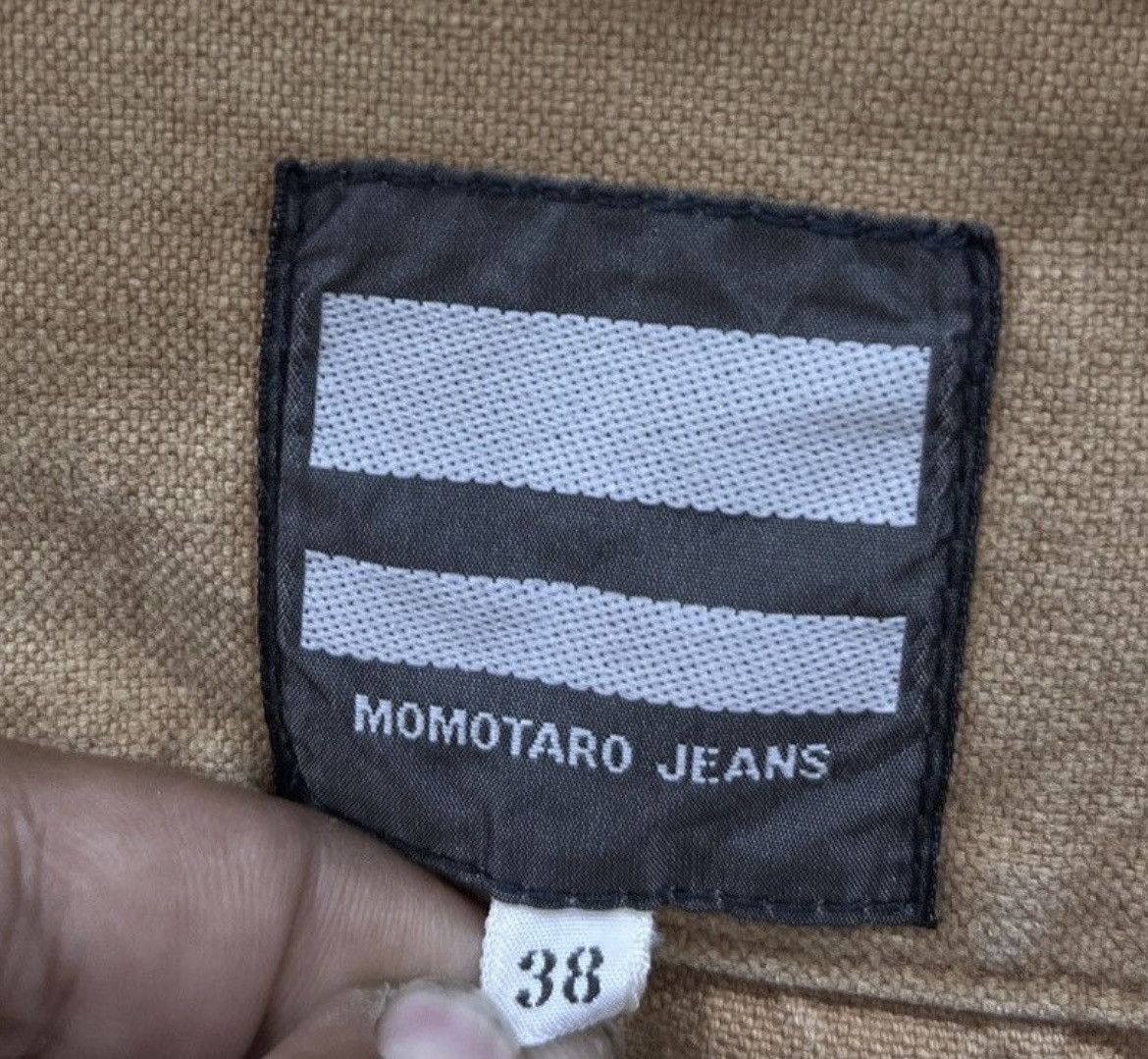Momotaro Jeans (Vvv). 🔥🔥ARCHIVE VINTAGE MOMOTARO JEANS DUCK JACKET Size US S / EU 44-46 / 1 - 20 Thumbnail