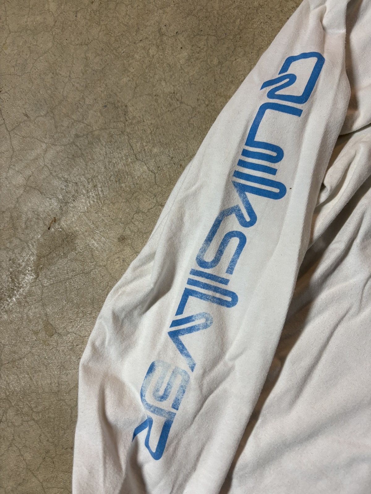 Quiksilver Vintage 90s Quiksilver Long Sleeve Shirt White Size Medium Size US M / EU 48-50 / 2 - 3 Thumbnail