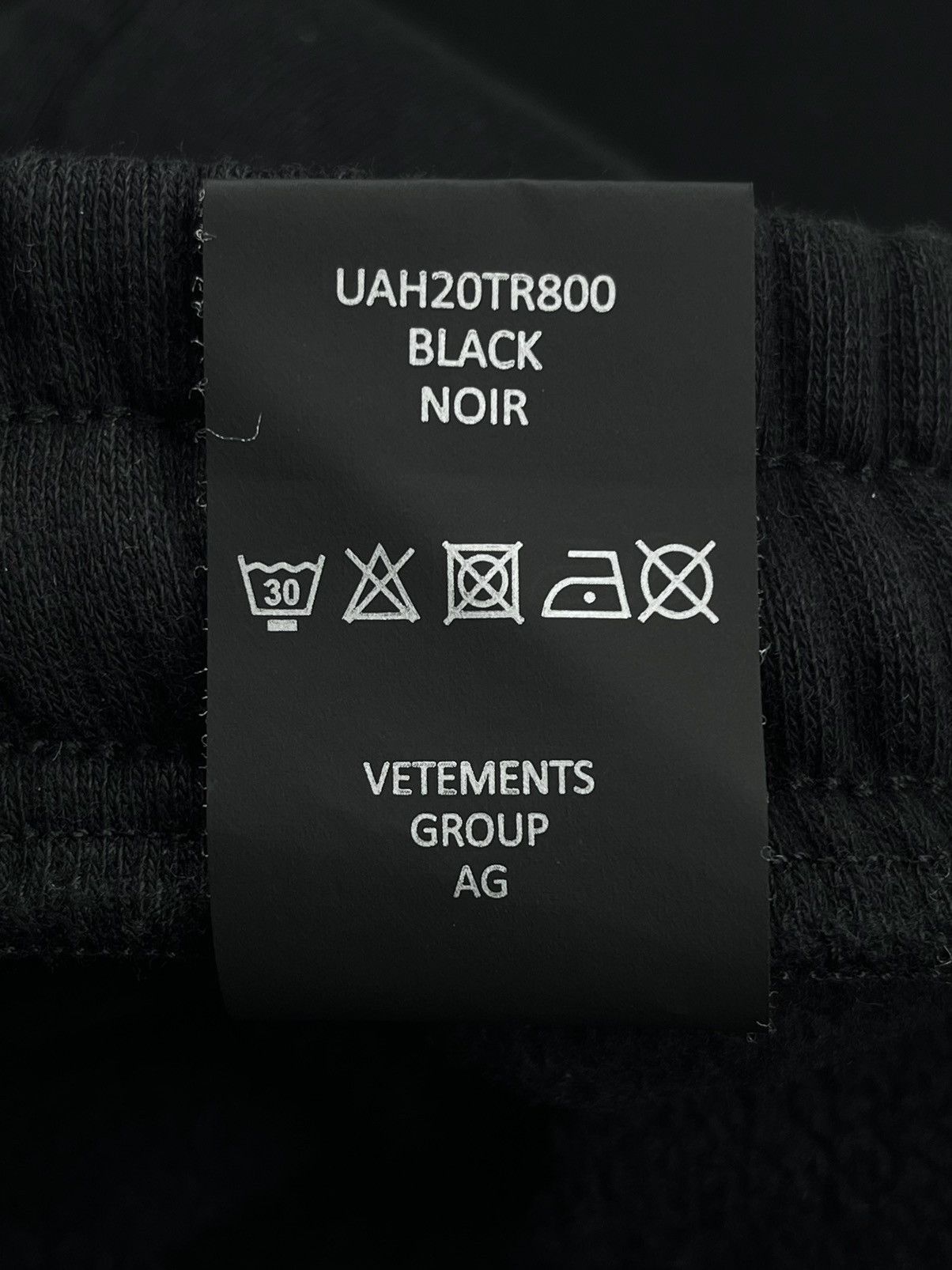 Vetements AW19 Vetements Interpol Logo Sweatpants Black Size US 28 / EU 44 - 8 Thumbnail