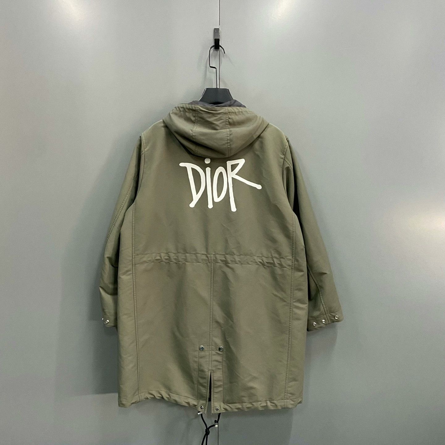 Dior Dior Back Logo Print Trench Coat Size US S / EU 44-46 / 1 - 2 Thumbnail
