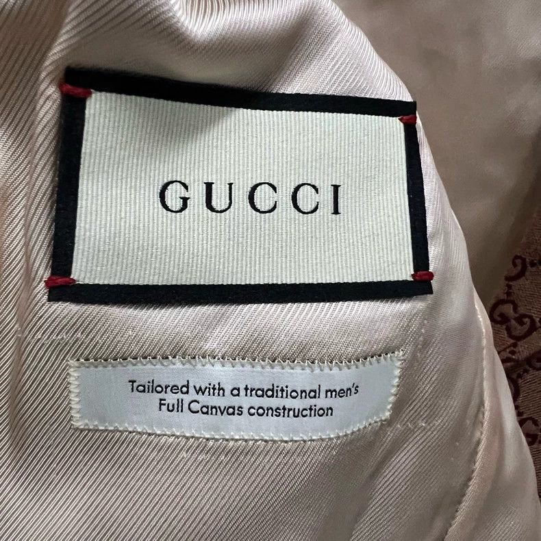 Gucci Gucci Full-print GG suit jacket 2501-Nextarrow Size US XS / EU 42 / 0 - 3 Thumbnail