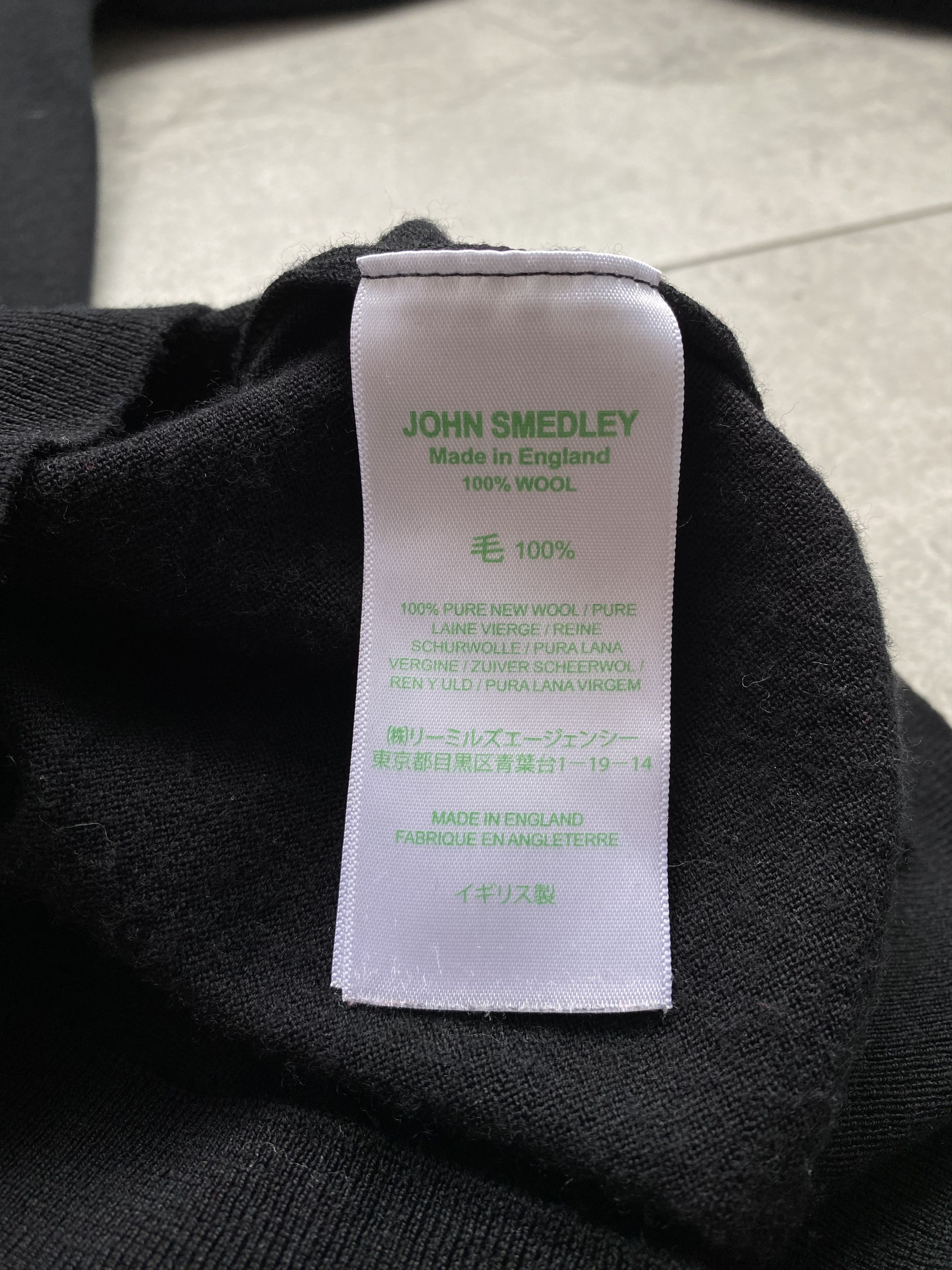 John Smedley John Smedley Levine Extra Fine Wool Size US XS / EU 42 / 0 - 6 Thumbnail